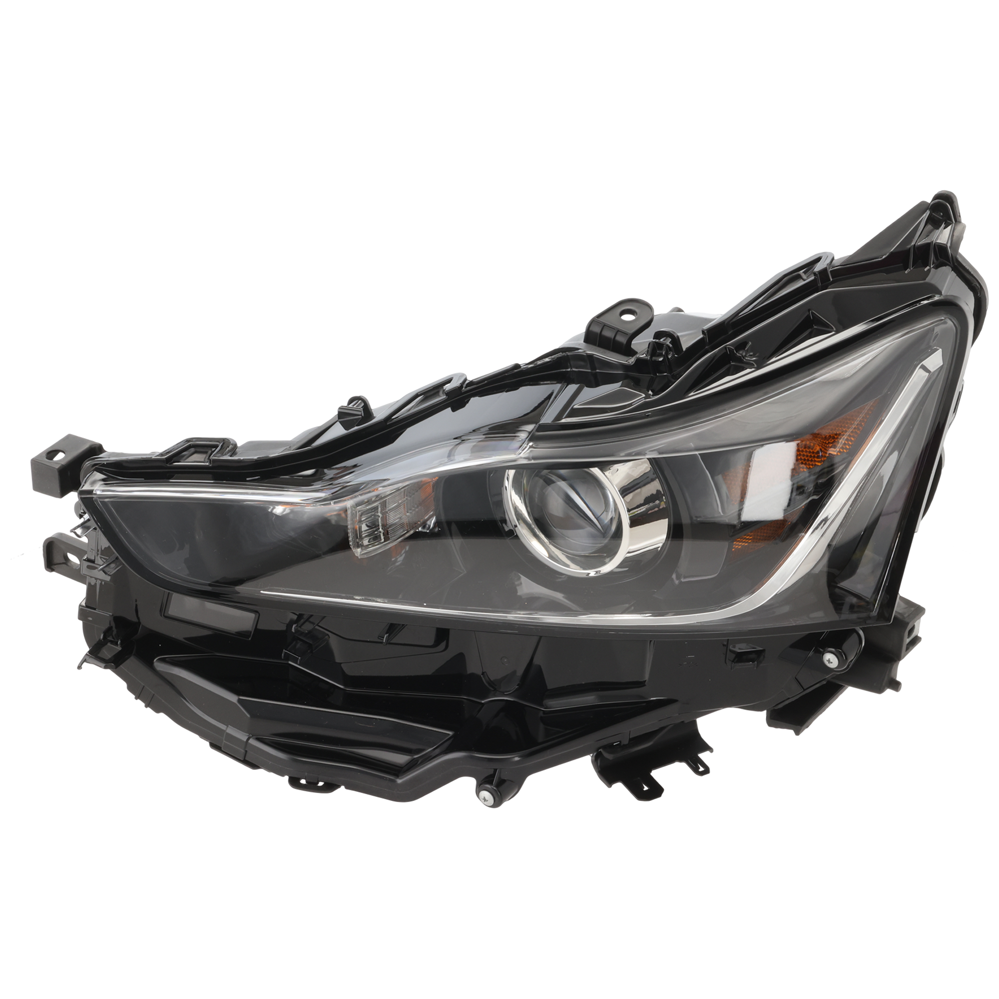AM IS200T IS350 IS200T IS300-17-20 HEAD LAMP LH Assembly LED w o Adaptive Headlight w o LED Signal Lights SKU RL10010050 Partslink LX2502170 OEM 8118553810