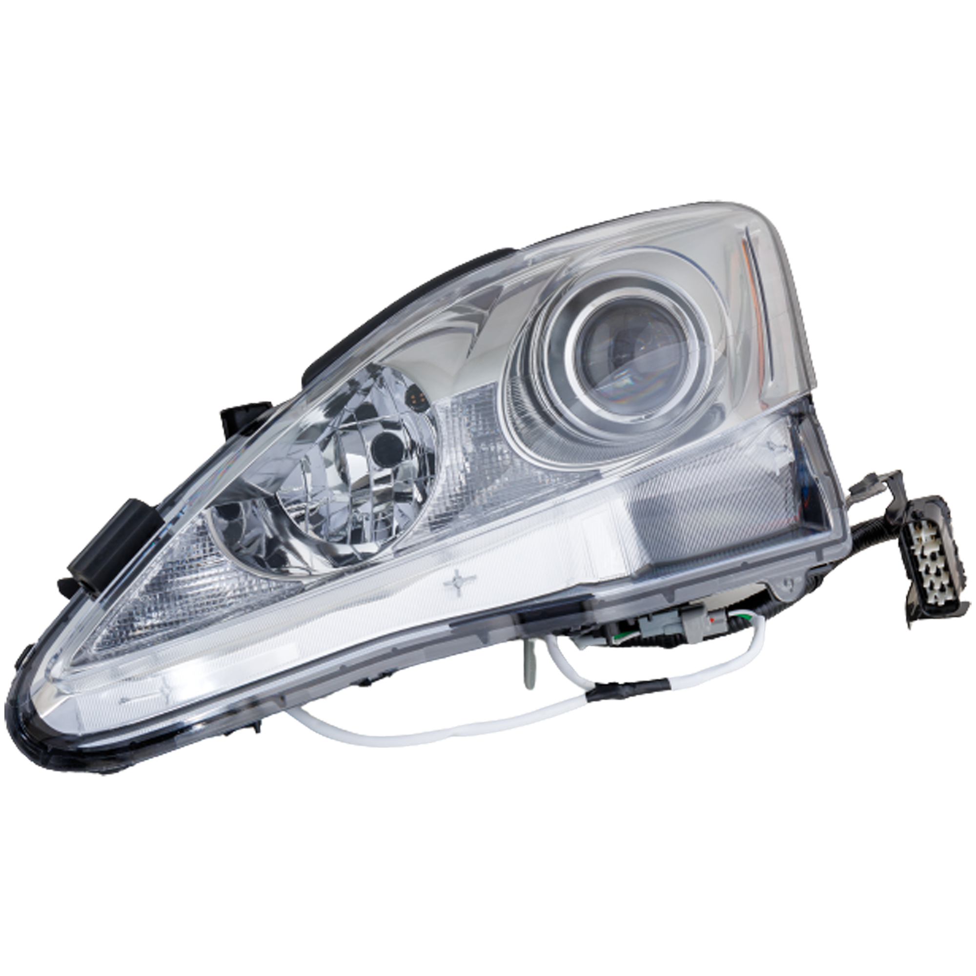AM IS250 IS350-09-10 HEAD LAMP LH Lens and Housing Halogen Excludes C Model SKU RL10010052 OEM 8117053400 PFM