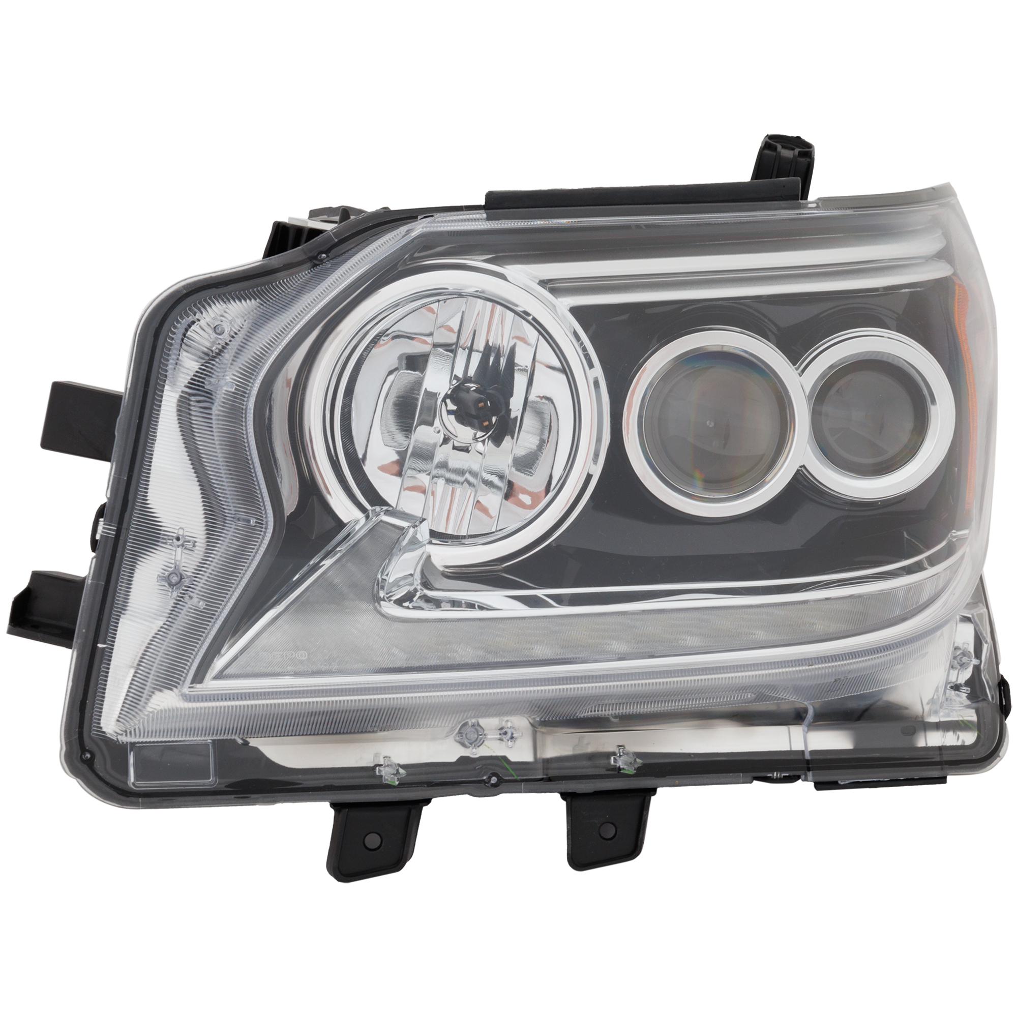AM GX460-14-19 HEAD LAMP LH Lens and Housing LED SKU RL10010054 OEM 8118560G21 PFM