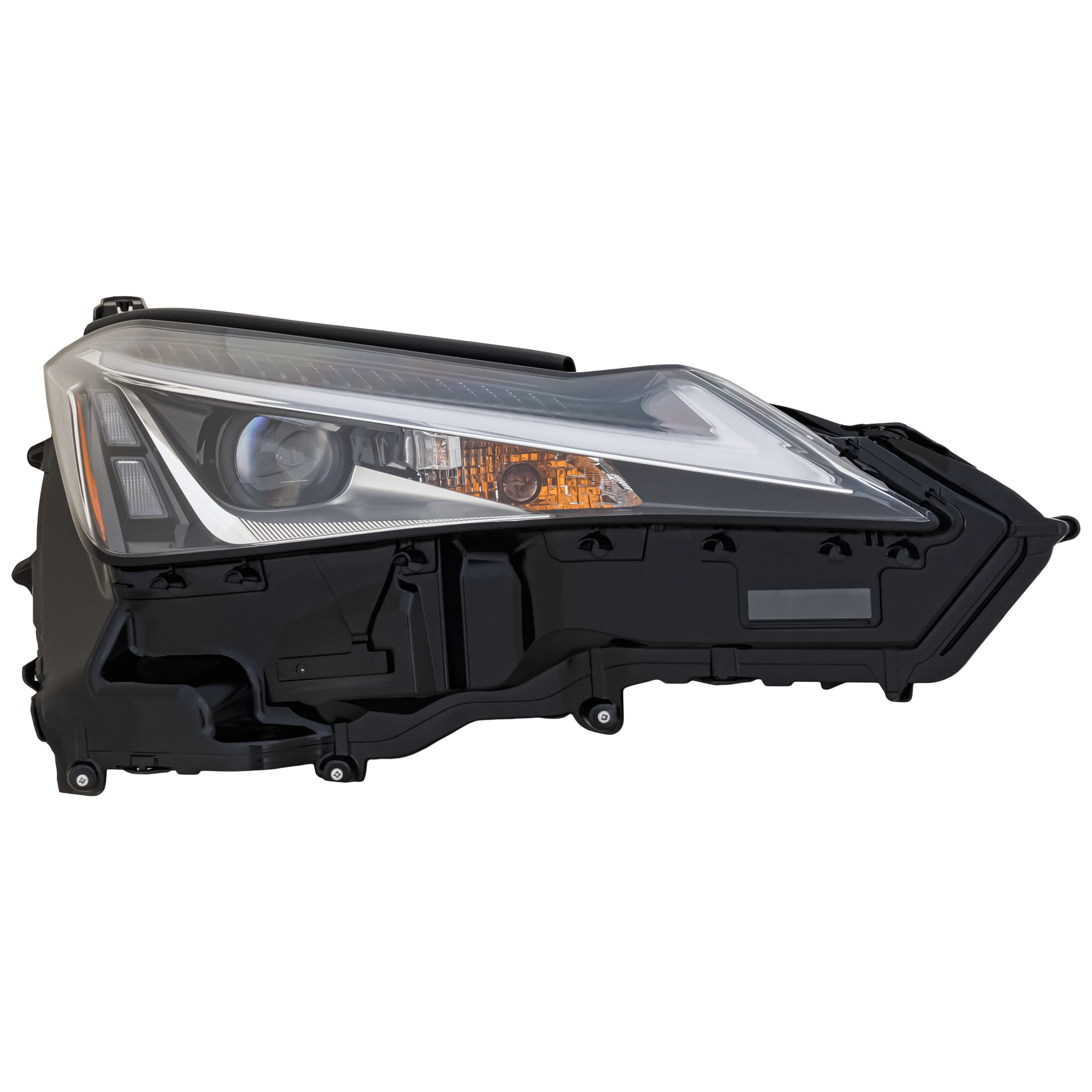 AM UX200 UX250H 19-22 HEAD LAMP RH Assembly LED Single Beam w o Fog Light SKU RL10010085A Partslink LX2503184 OEM 8114076221-8114076220