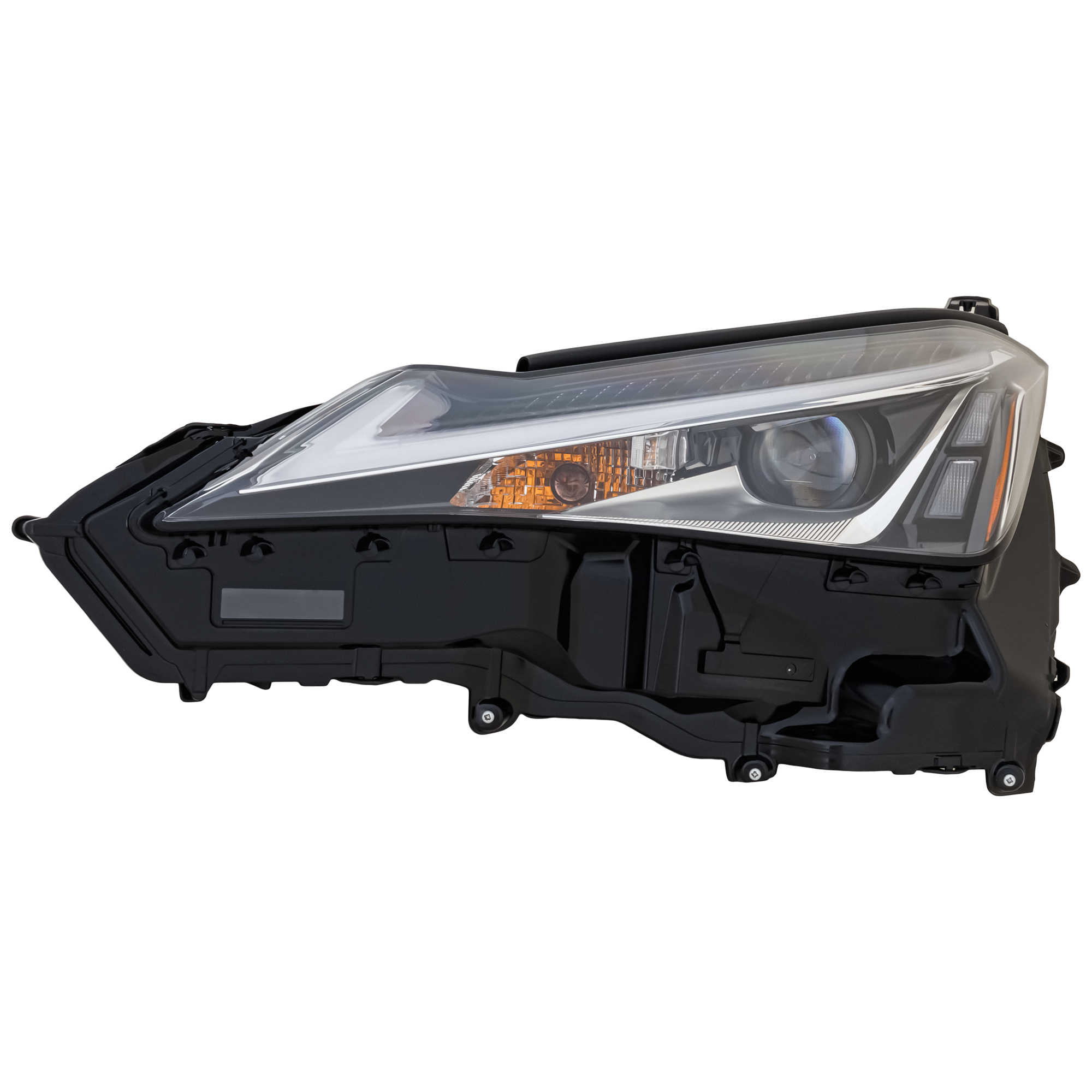 AM UX200 UX250H 19-22 HEAD LAMP LH Assembly LED Single Beam w o Fog Light SKU RL10010086A Partslink LX2502184 OEM 8107076221-8107076220