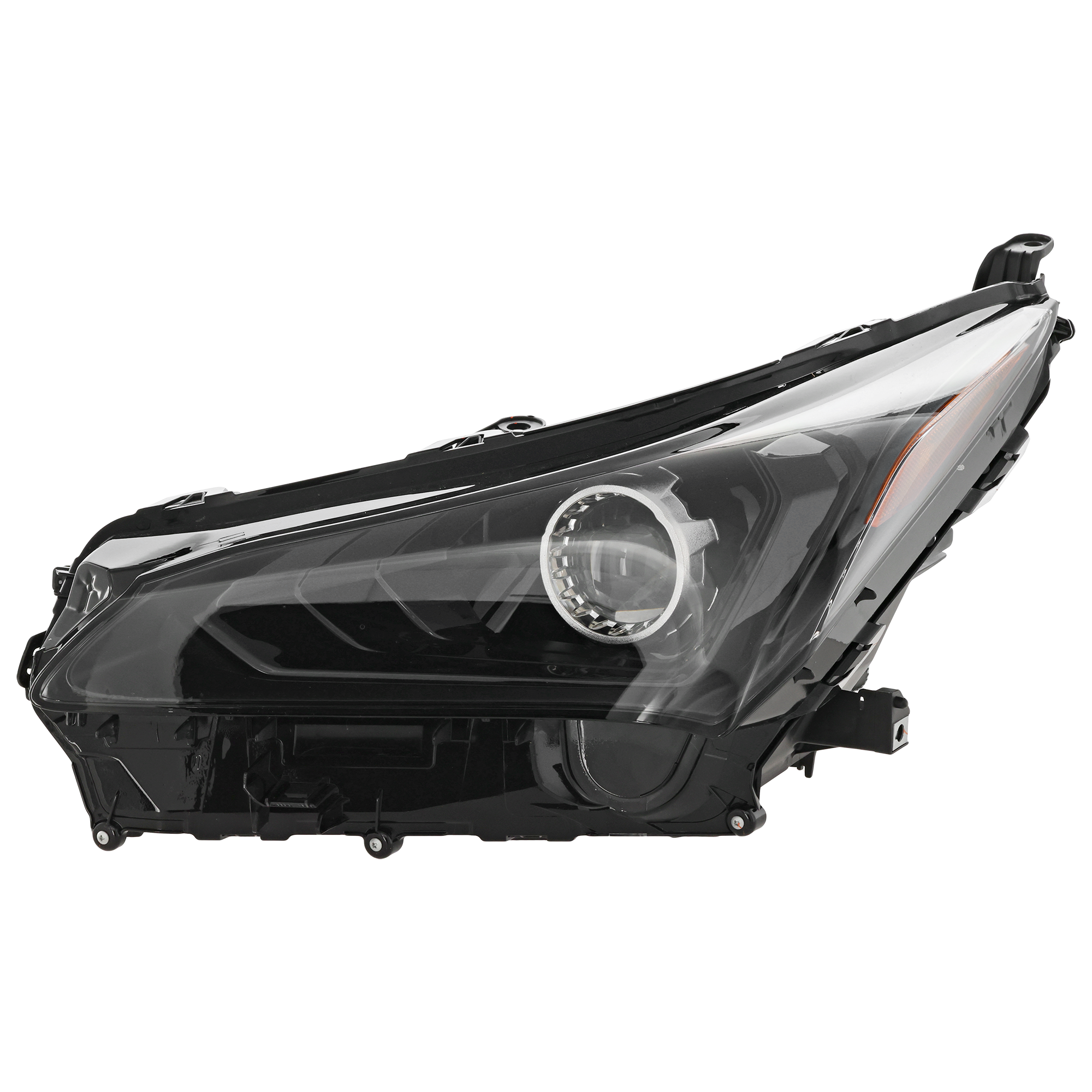 AM NX300 NX300H 18-21 HEAD LAMP LH Lens and Housing LED Single Beam w o F Sport Package CAPA SKU RL10010104UQ OEM 8107078190 PFM