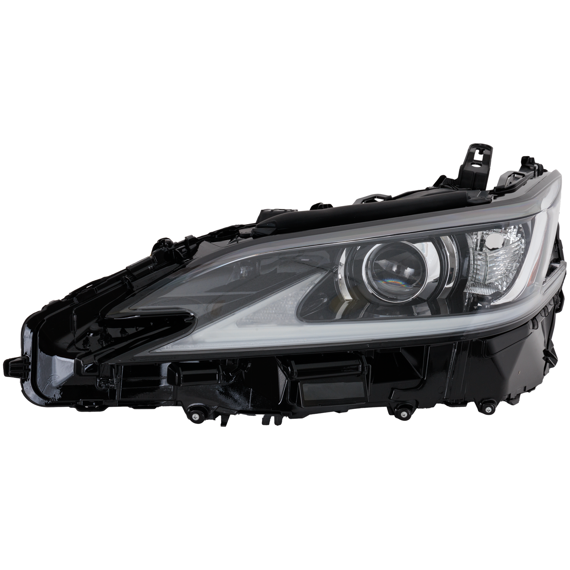 AM E250 S350-300H 19-21 HEAD LAMP LH Lens and Housing w o LED Signal Light Japan Built Vehicle CAPA SKU RL10010108UQ OEM 8118533F31 PFM