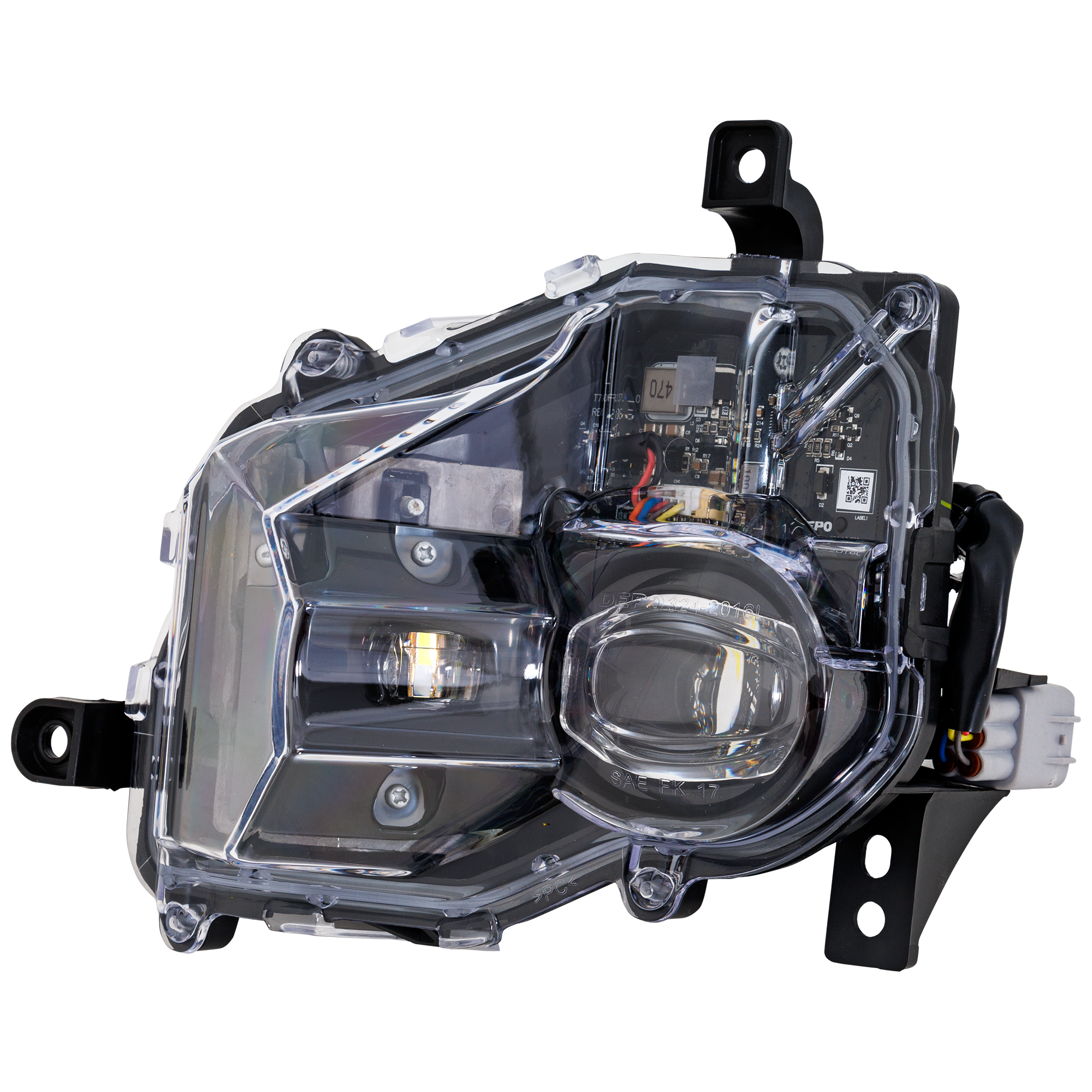 AM UX200 UX250h 19-22 FOG LAMP LH Assembly SKU RL10750018A Partslink LX2592124 OEM 8122076020