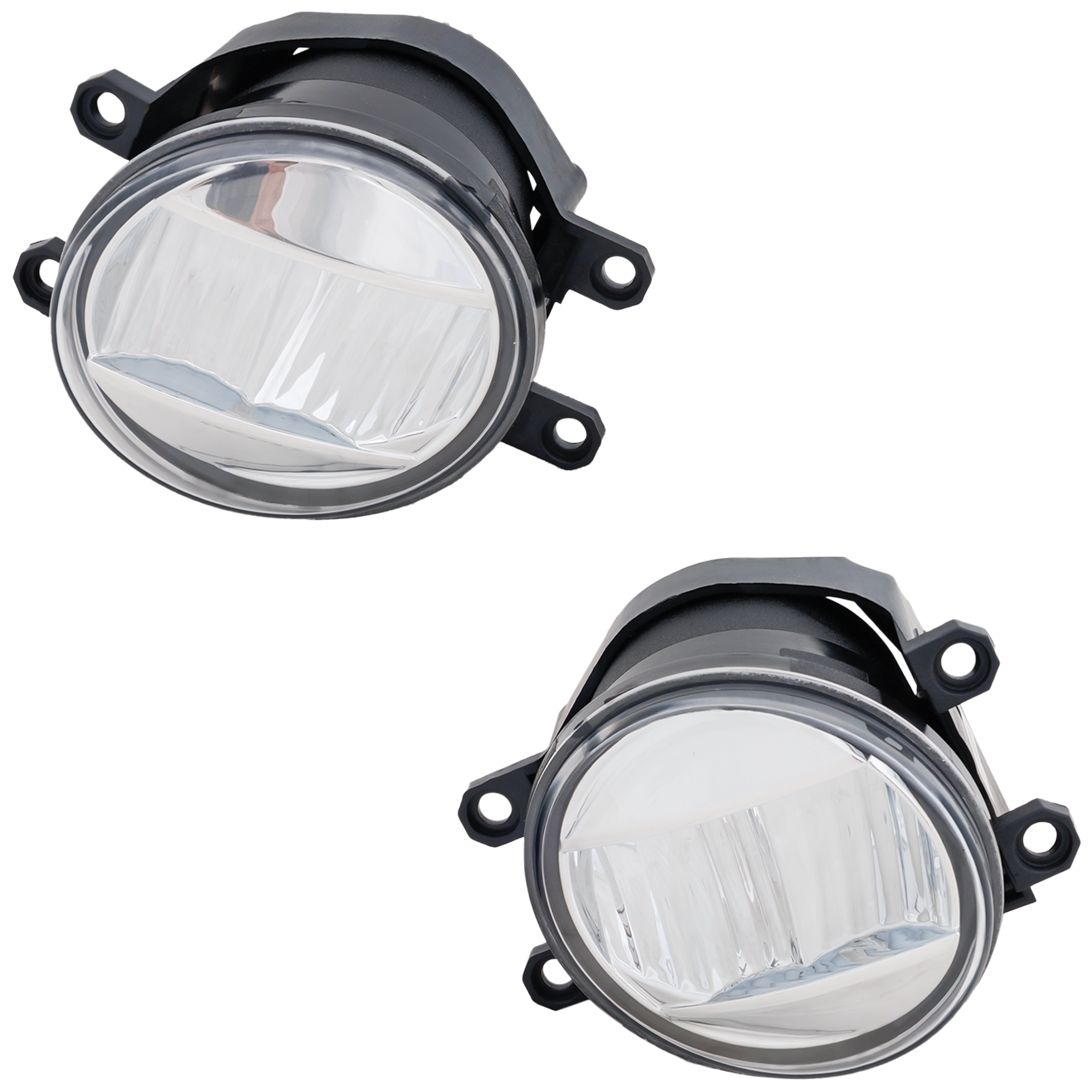 AM GS350-13-15 NX300-18-21 FOG LAMP RH AND LH Assembly LED Clear Lens w o F Sport Pkg SKU RL10750020A Partslink LX2593113 LX2592113 OEM 8121048050-8122048050