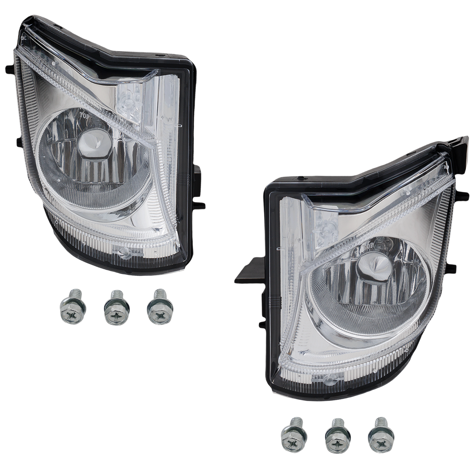 AM IS250 IS350-06-10 FOG LAMP RH AND LH Assembly Halogen Clear Lens SKU RL10750024A Partslink LX2593106 LX2592106 OEM 8121153290-8122153290