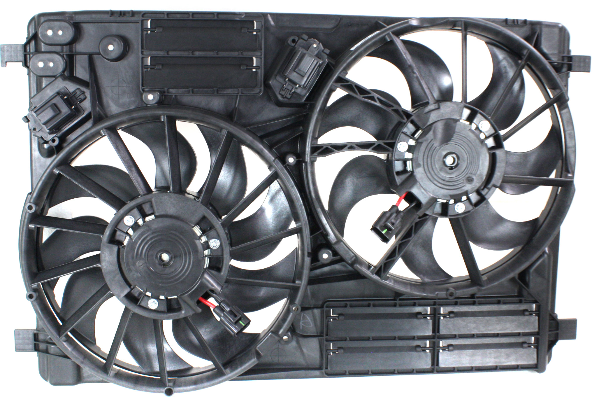 AM ESCAPE 17-19 MKC 15-16 RADIATOR FAN ASSEMBLY with HD Cooling Tow Pckg Includes resistors SKU RL16090001 Partslink FO3115215 OEM EJ7Z8C607B EJ7Z8C607H
