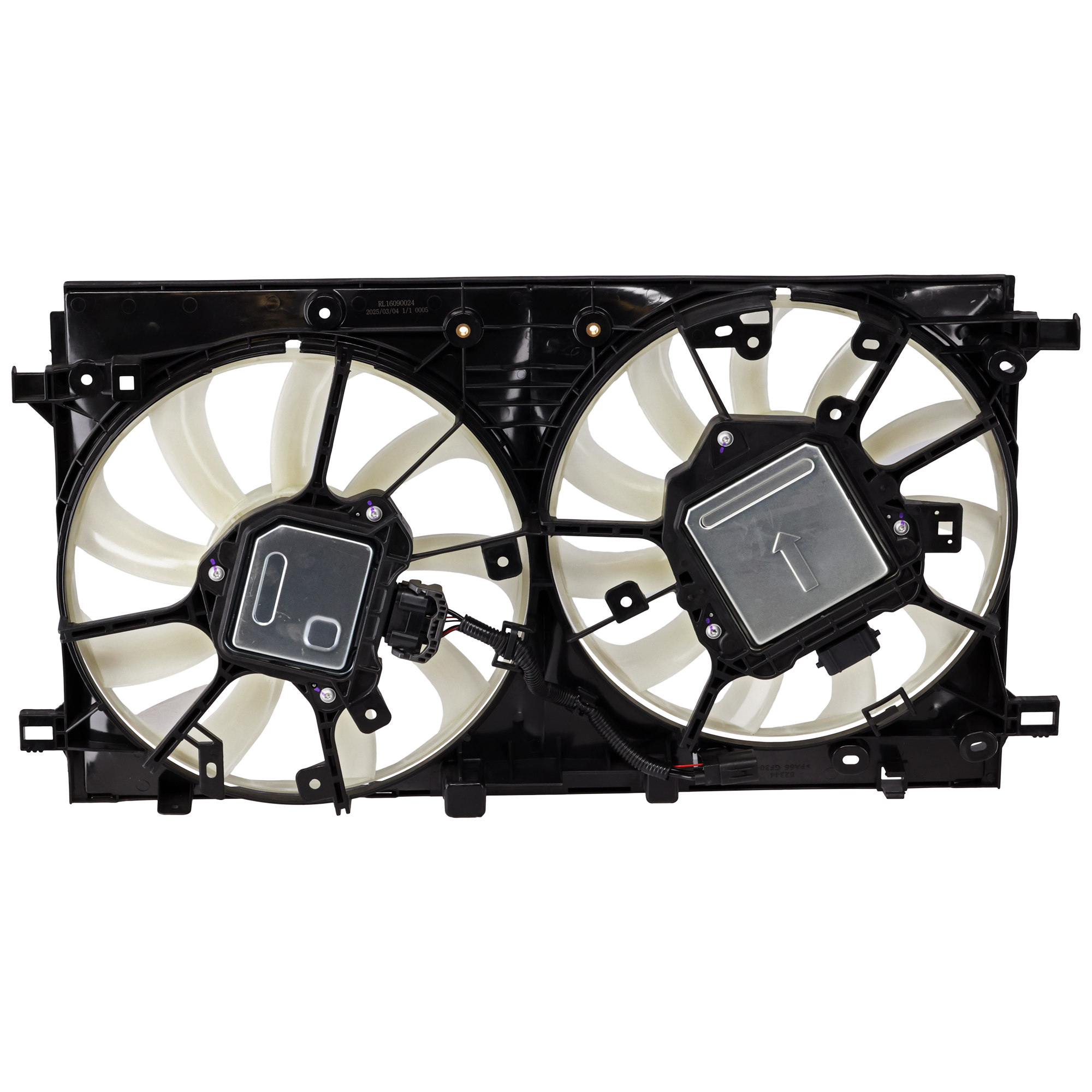 AM UX250H 19-23 RADIATOR FAN ASSEMBLY Dual fan w o Harness SKU RL16090024 Partslink LX3115154 OEM 1636347050-1636324100-16361315