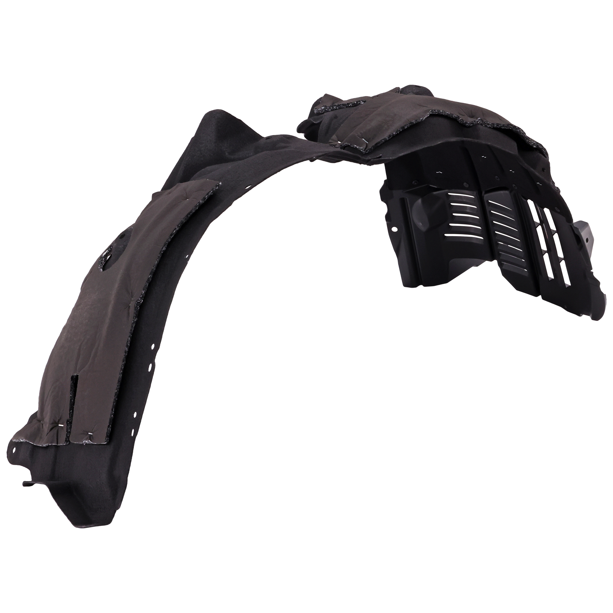 AM RX350 RX500H 23-25 FRONT FENDER LINER RH Injection Form w Insulation Foam RX350 Japan North America Built Vehicle SKU RL22130013 Partslink LX1249150 OEM 538050E160