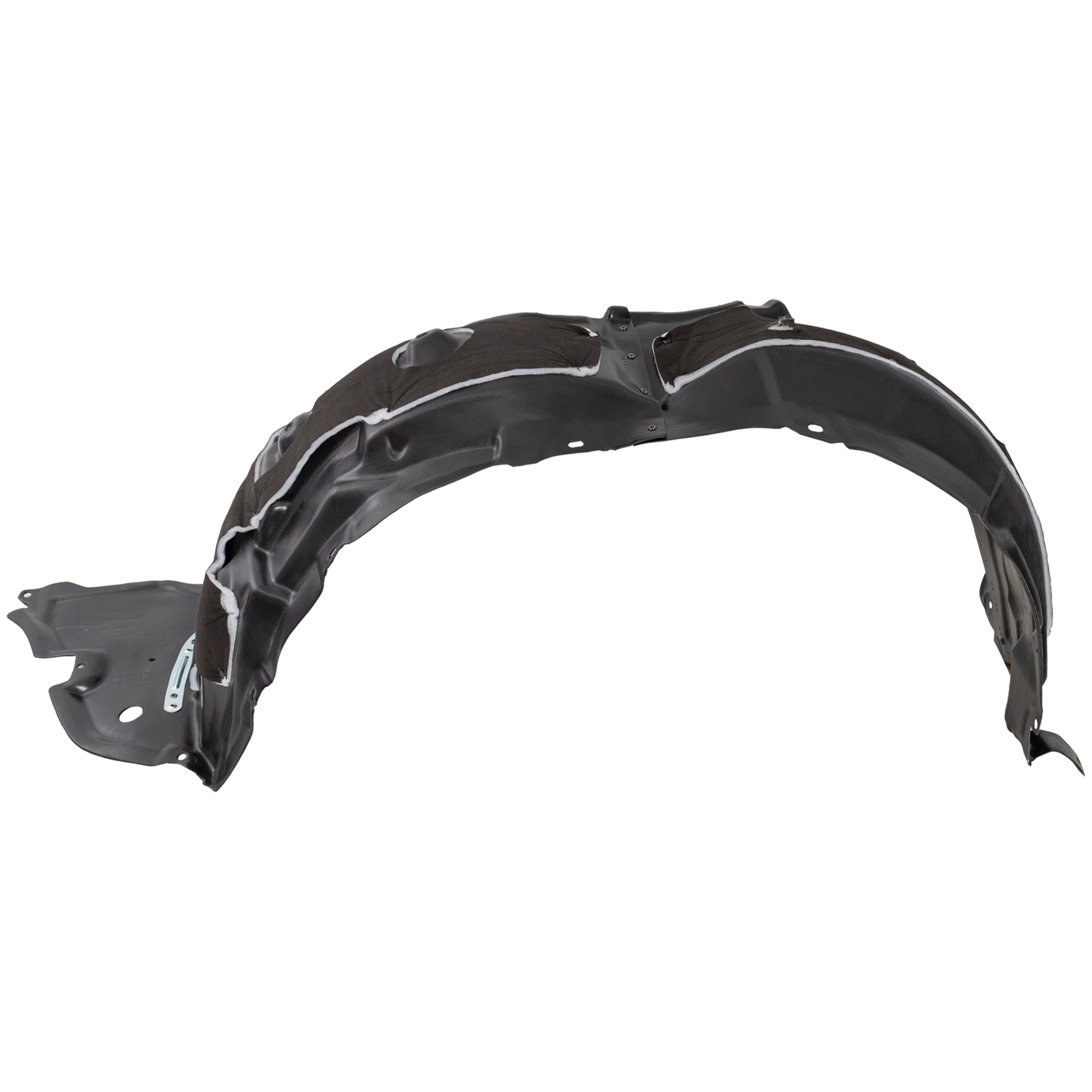 AM IS250 IS350-13-15 FRONT FENDER LINER LH and Ext Sheet Plastic Vacuum Form w F Sport Pkg C Model SKU RL22210002 Partslink LX1248127 OEM 5380653080