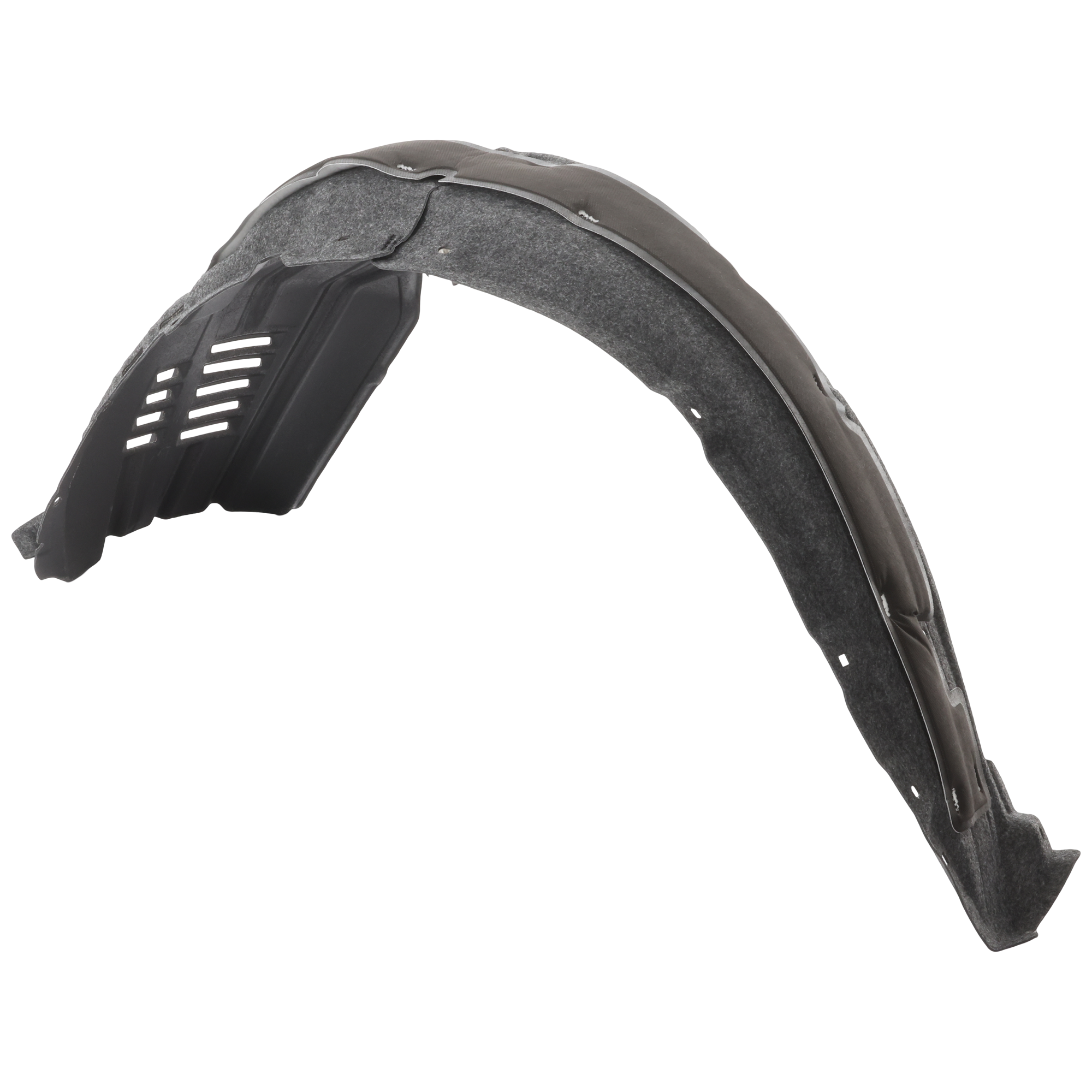 AM NX200T NX300H 15-17 FRONT FENDER LINER LH Rear Section Plastic Thermo Form w Extension Sheet SKU RL22210008 Partslink LX1248134 OEM 5387678010