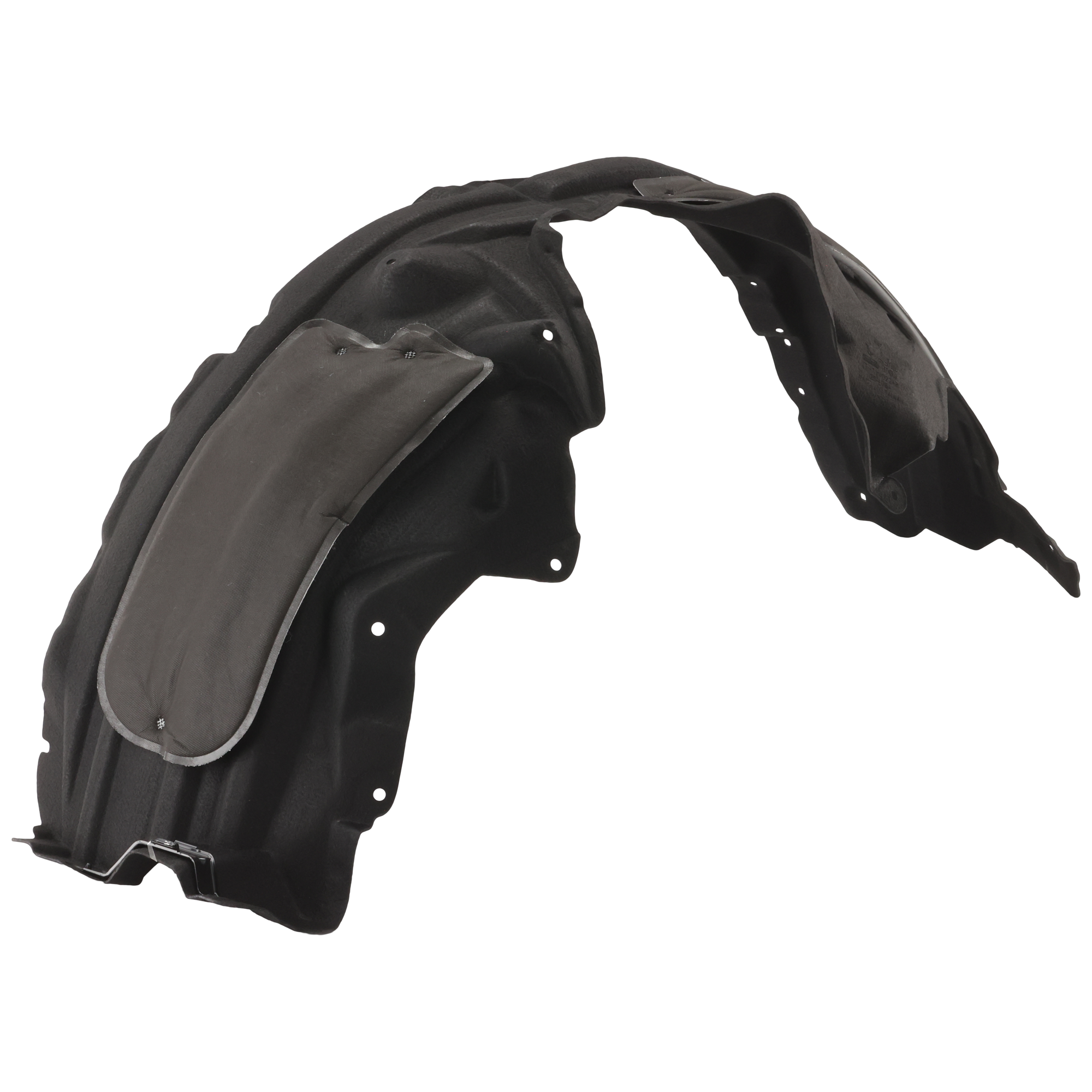 AM NX250 NX350-22-24 FRONT FENDER LINER RH Thermo Form w Insulation foam and Extension Sheet CAPA SKU RL22210045Q Partslink LX1249149C OEM 53875F6010