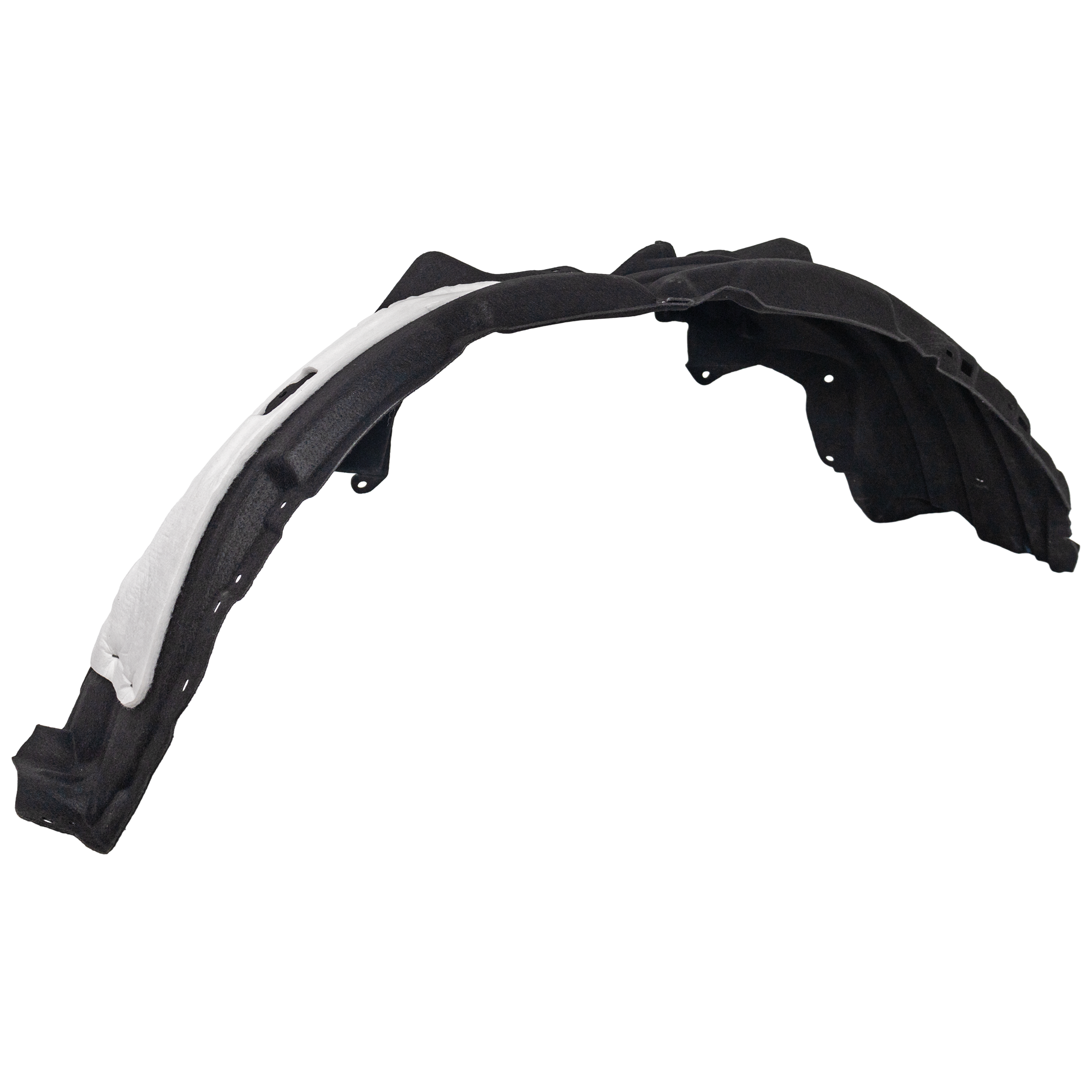AM NX250 NX350-22-24 FRONT FENDER LINER RH Thermo Form w Insulation foam and Extension Sheet SKU RL22210045 Partslink LX1249149 OEM 53875F6010