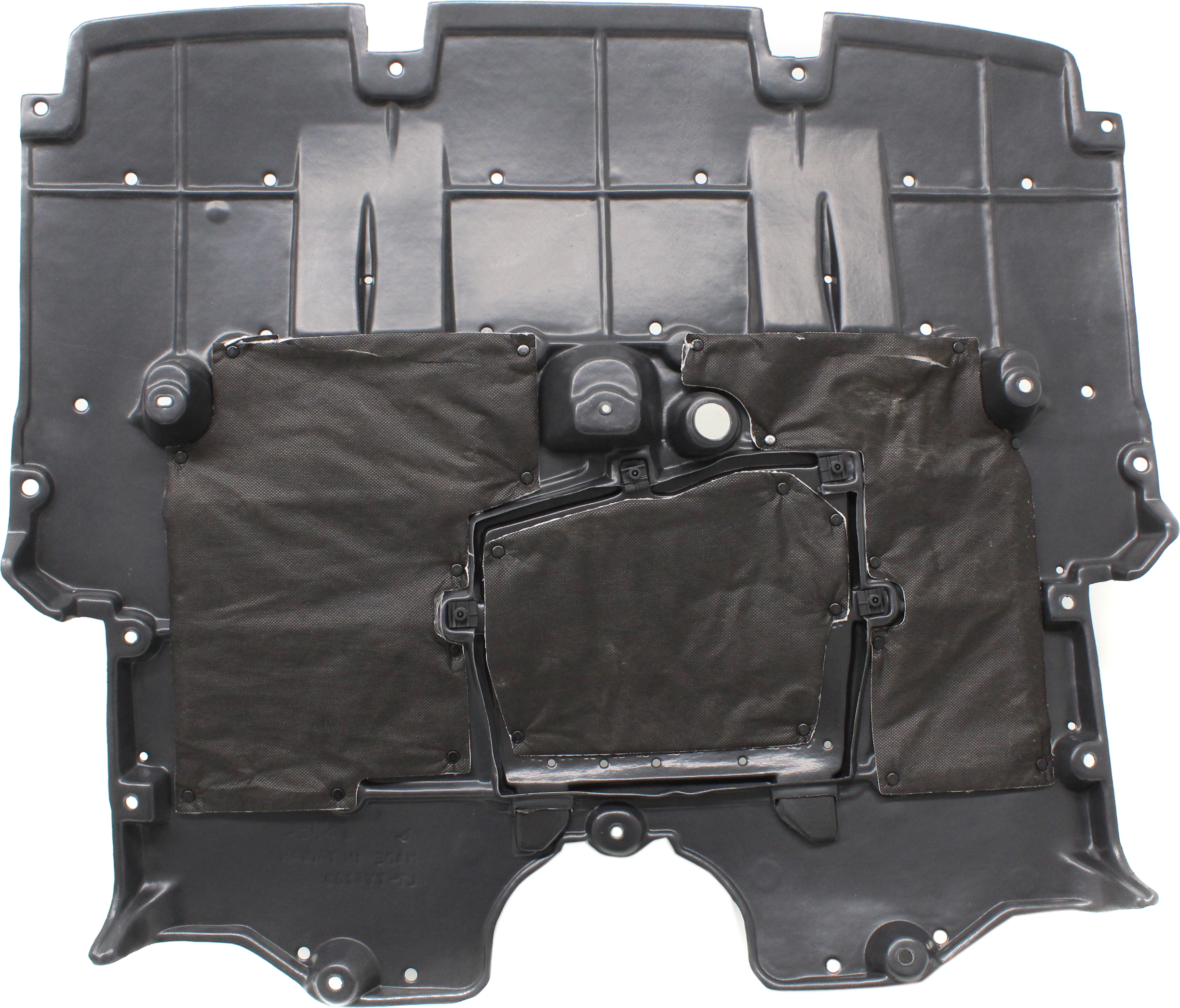 AM IS200T IS300 IS350-16-17 ENGINE SPLASH SHIELD Under Cover Front Assy Vacuum Form RWD To 4-17 SKU RL31010003 Partslink LX1228151 OEM 5141053170 PFM