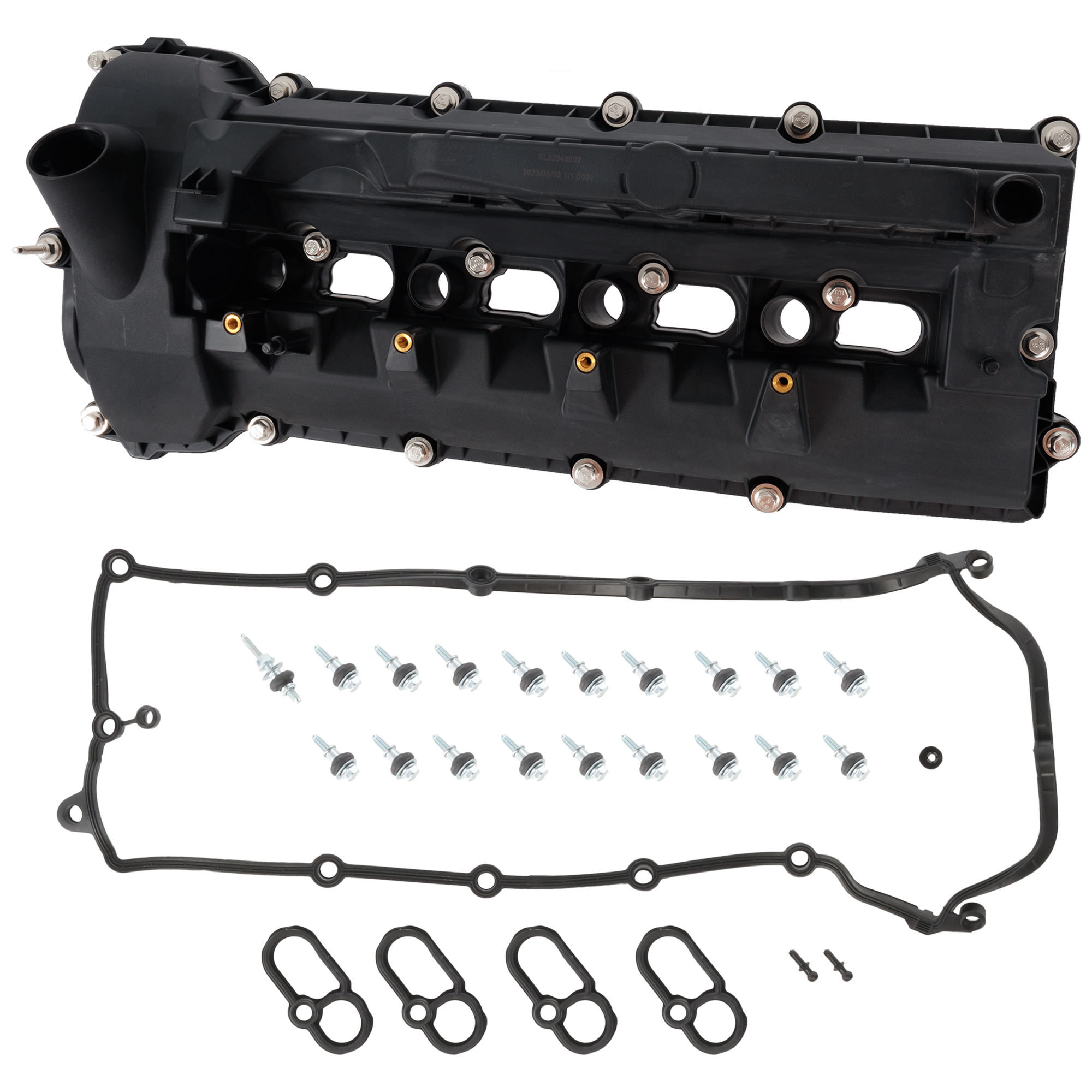 AM RANGE ROVER 10-22 LR4-10-13 VALVE COVER LH 8 Cyl. 5.0L Eng. SKU RL32040002 OEM LR032081 LR010784 LR113202