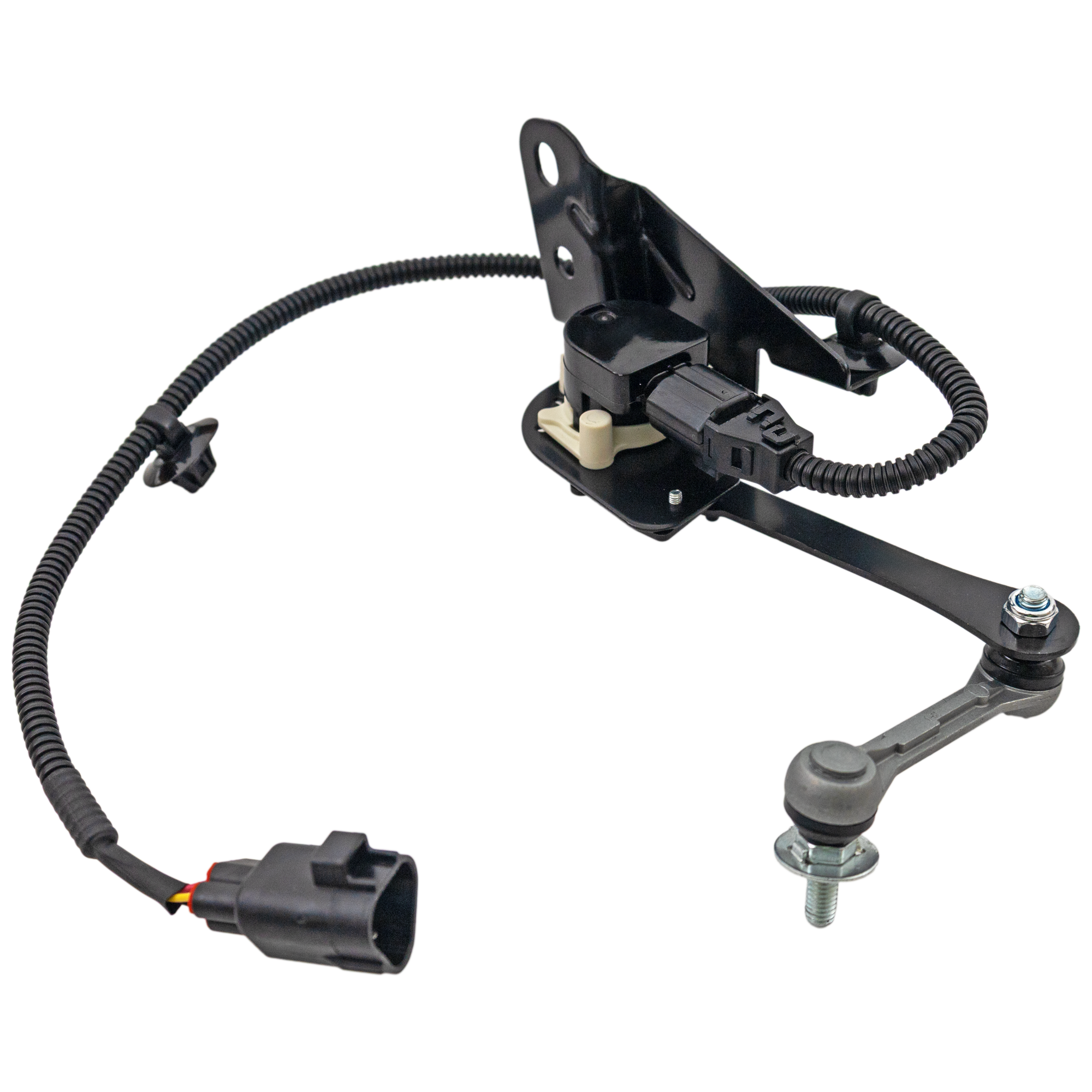 AM LX570-08-21 REAR SUSPENSION RIDE HEIGHT SENSOR RH Black Plastic SKU RL32850005 OEM 8940760031