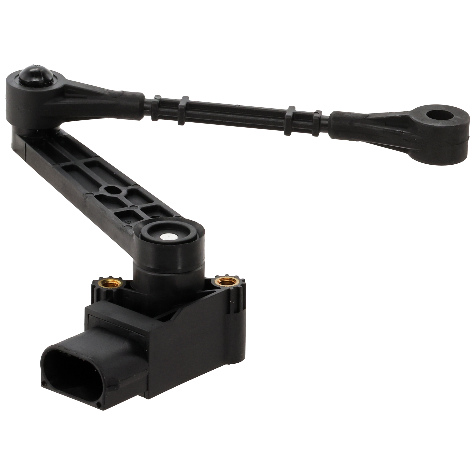 AM LR4-10-16 RANGE ROVER SPORT 10-13 REAR SUSPENSION RIDE HEIGHT SENSOR Black Plastic SKU RL32850014 OEM LR023648