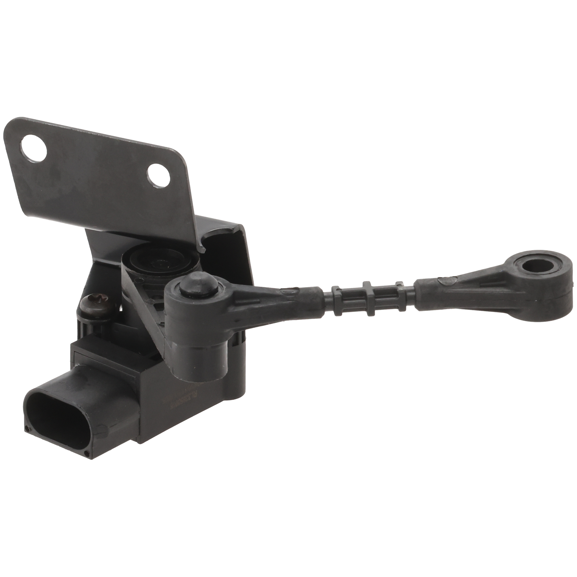 AM RANGE ROVER EVOQUE 12-18 REAR SUSPENSION RIDE HEIGHT SENSOR LH Black Plastic SKU RL32850016 OEM LR024218
