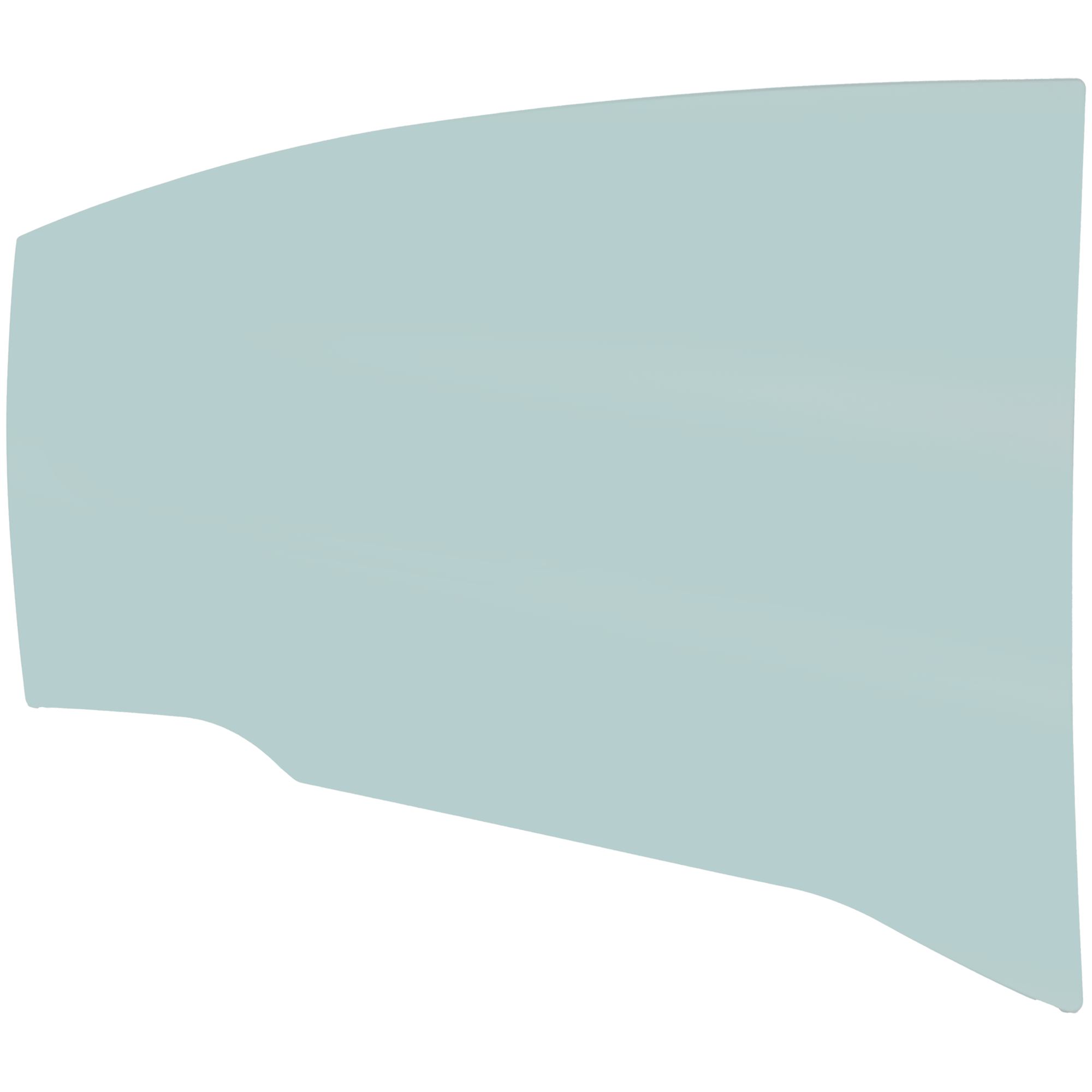 AM LEXUS 300H 350-13-18 REAR DOOR GLASS RH Green Tint w Solaw Japan Built Vehicle SKU RL48130017 OEM 6811333181