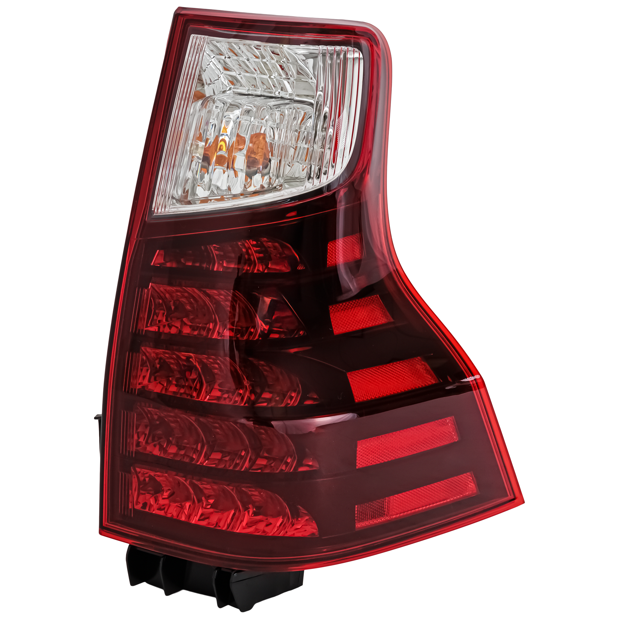 AM GX460-17-23 TAIL LAMP RH Assembly LED w o Signal Bulb w Black Insert and Sport Design Package SKU RL73010063A Partslink LX2801128 OEM 81550WY040