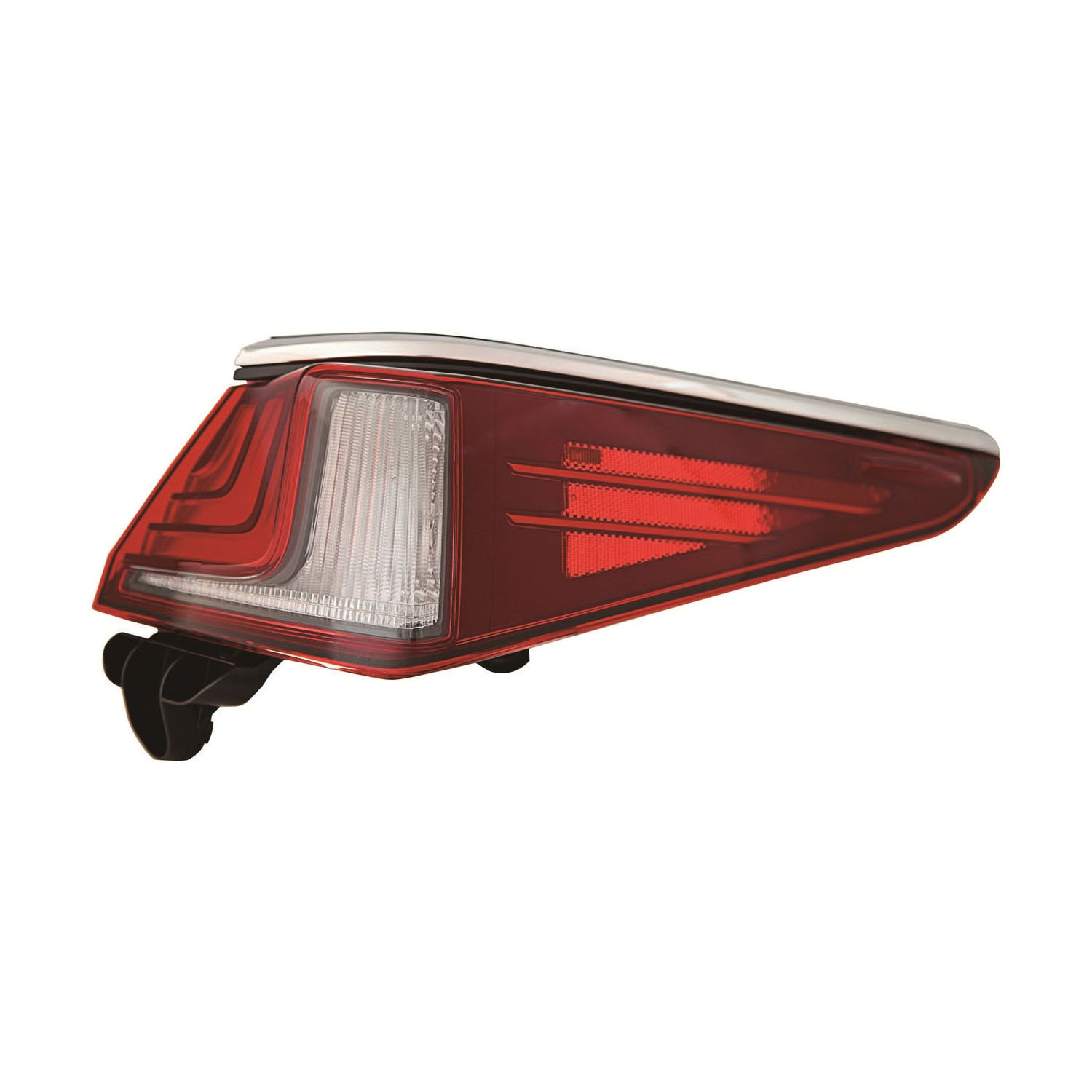 AM ES250-21-21 ES300H ES350-19-21 TAIL LAMP RH Outer Assembly LED North America Built Vehicle w o F Sport Package CAPA SKU RL73010065AQ Partslink LX2805140C OEM 8155006631