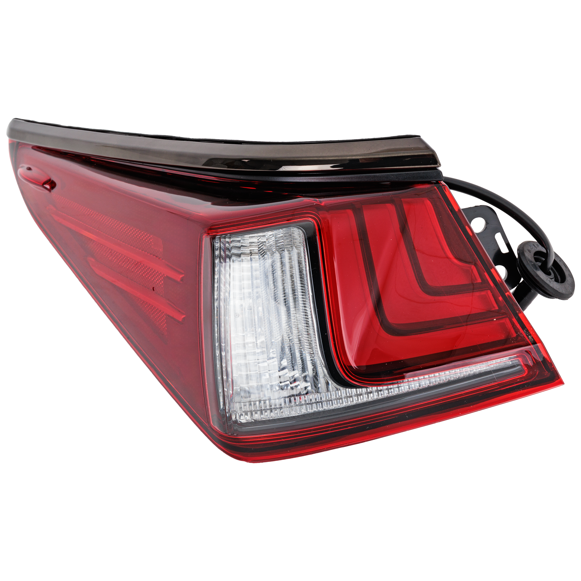 AM ES250-21-21 ES350-19-21 TAIL LAMP LH Outer Assembly LED Japan Built Vehicle w F Sport Package CAPA SKU RL73010068AQ Partslink LX2804142C OEM 8156033802
