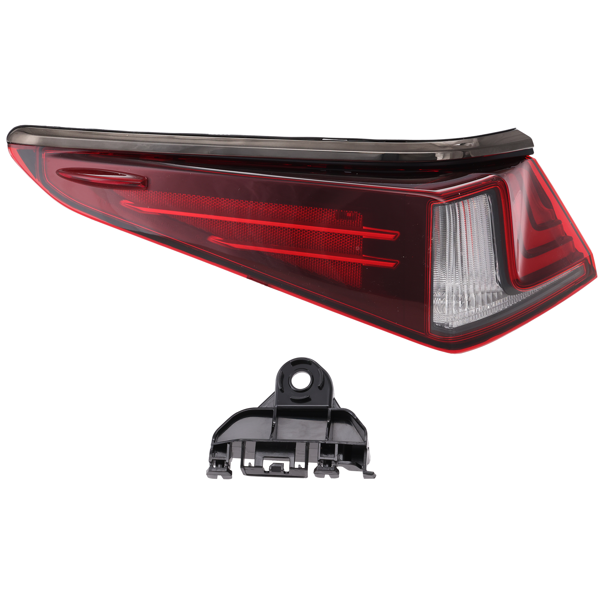 AM ES250-21-24 ES350-19-24 ES300H 22-24 TAIL LAMP LH Outer Assembly LED North America Built Vehicle w F Sport Package CAPA SKU RL73010070AQ Partslink LX2804143C OEM 8156006861
