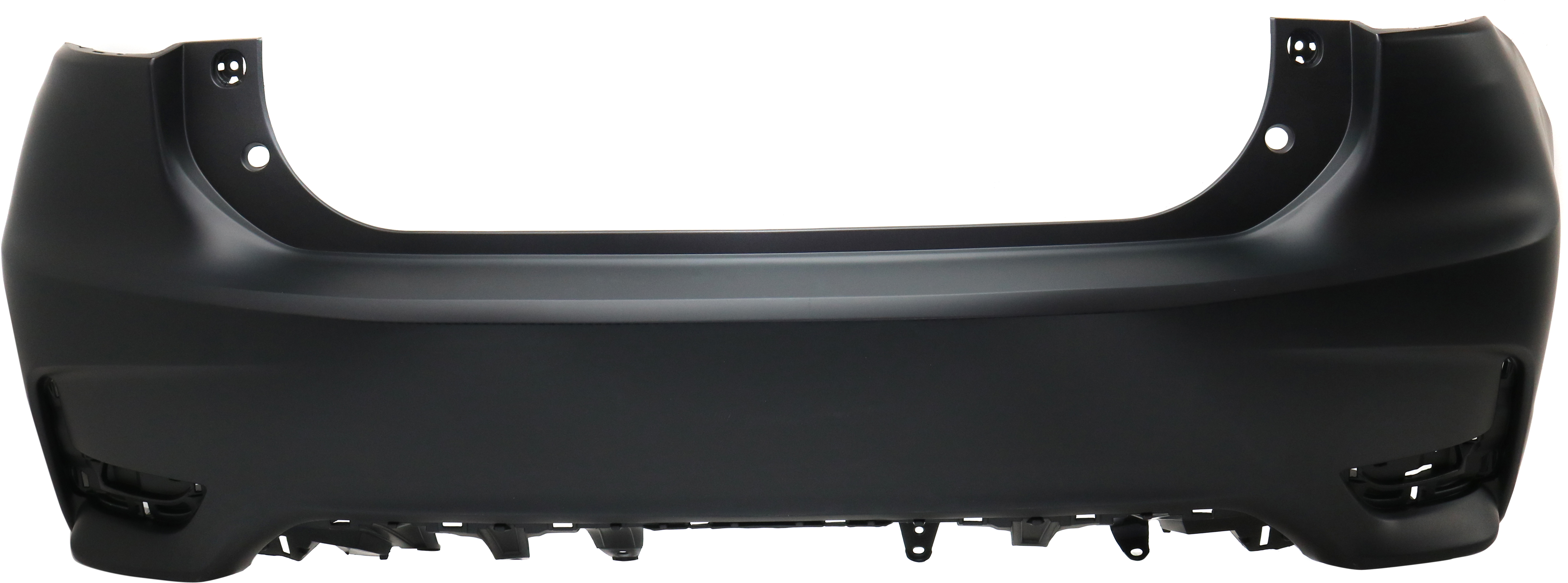AM CT200H 14-17 REAR BUMPER COVER Primed w o Parking Aid Sensor Holes CAPA SKU RL76010011PQ Partslink LX1100173C OEM 5215976904