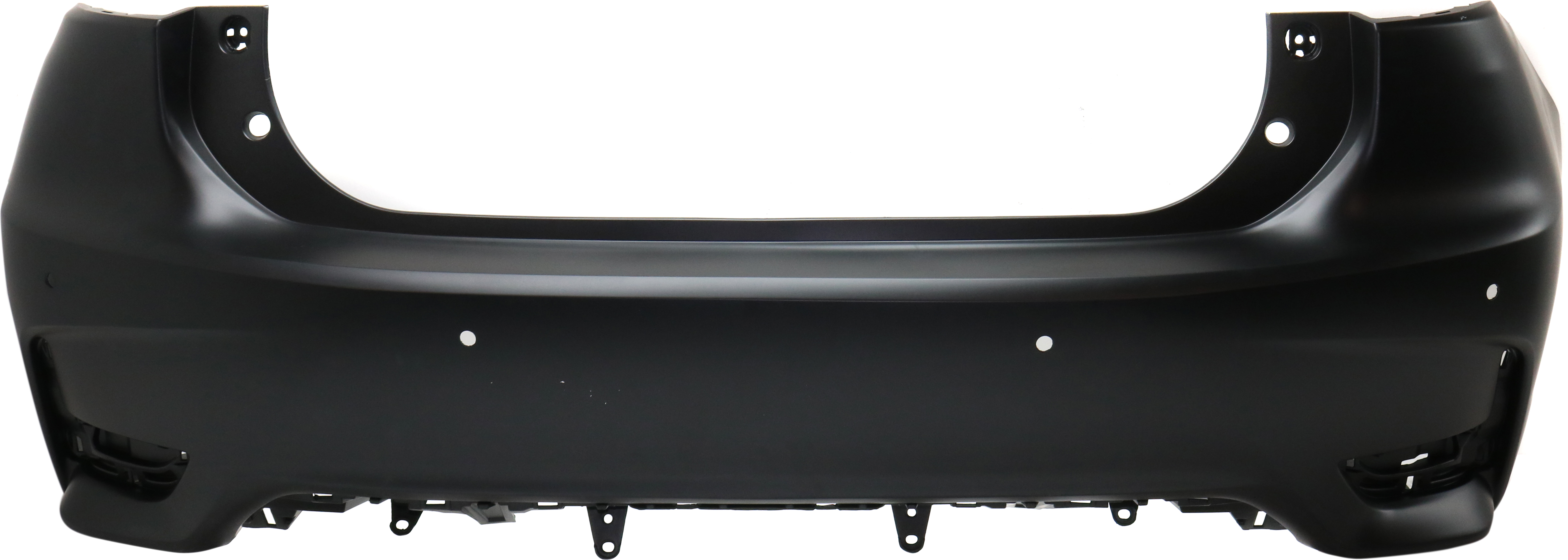 AM CT200H 14-15 REAR BUMPER COVER Primed w Parking Aid Sensor Holes SKU RL76010012P Partslink LX1100174 OEM 5215976910