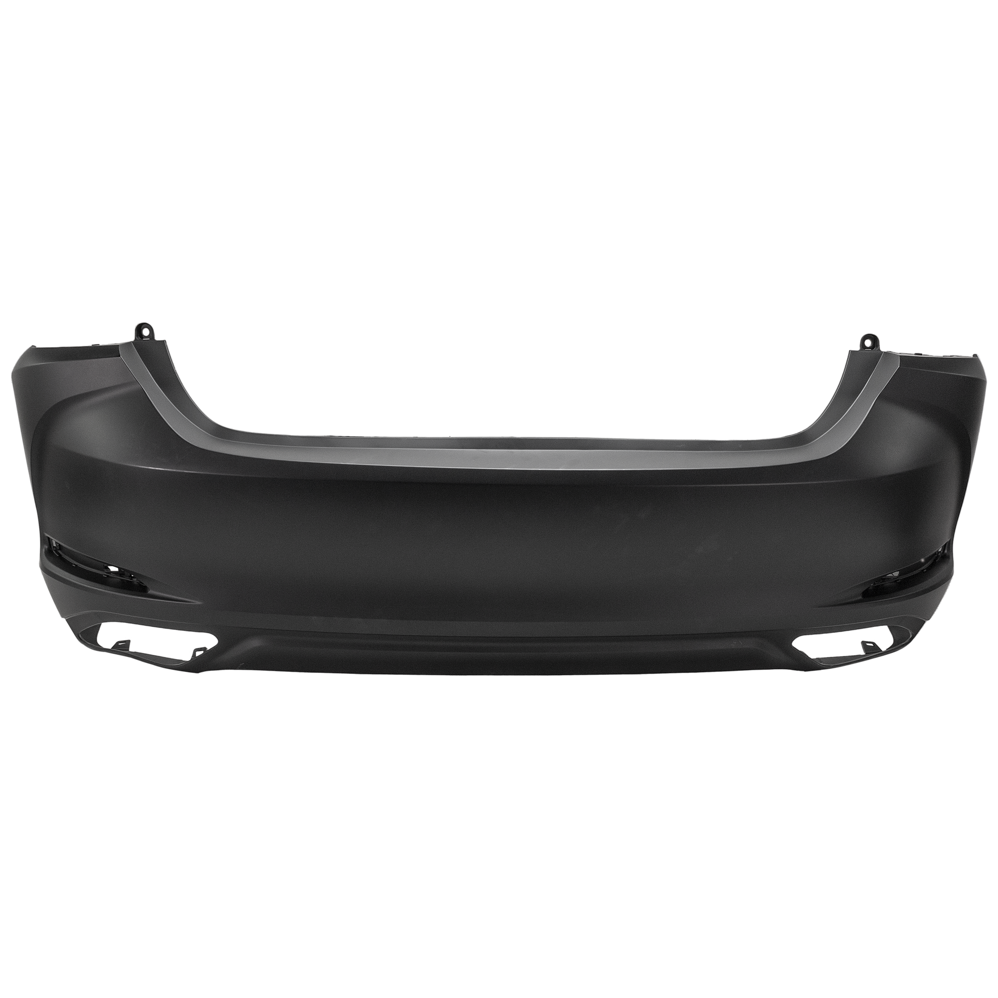 AM ES350-19-22 REAR BUMPER COVER Primed North America Built Vehicle w o PDC Sensor Holes and F Sport Pkg CAPA SKU RL76010027PQ Partslink LX1100208C OEM 521590X922