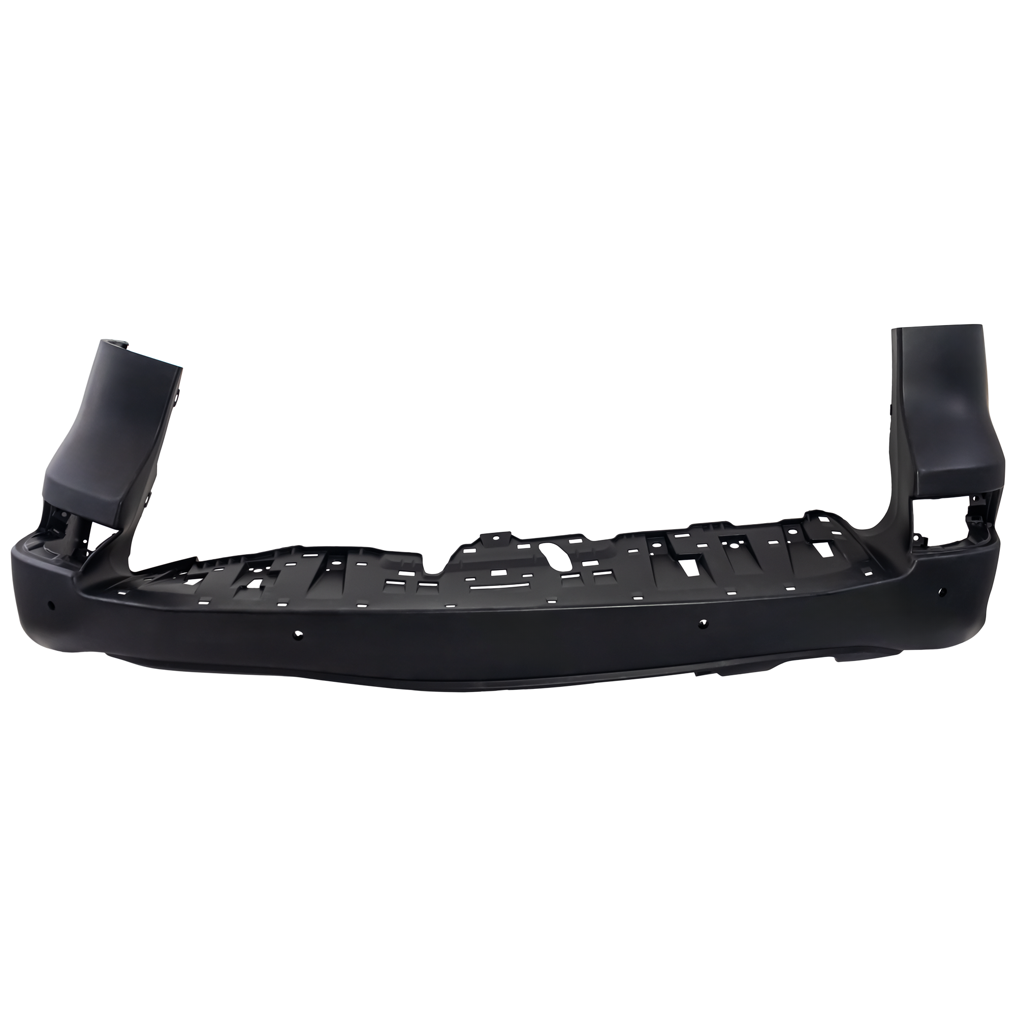 AM GX460-20-23 REAR BUMPER COVER Primed w Parking Aid Sensor Hole Base Executive Luxury Premium Models SKU RL76010037P Partslink LX1100220 OEM 521596A966