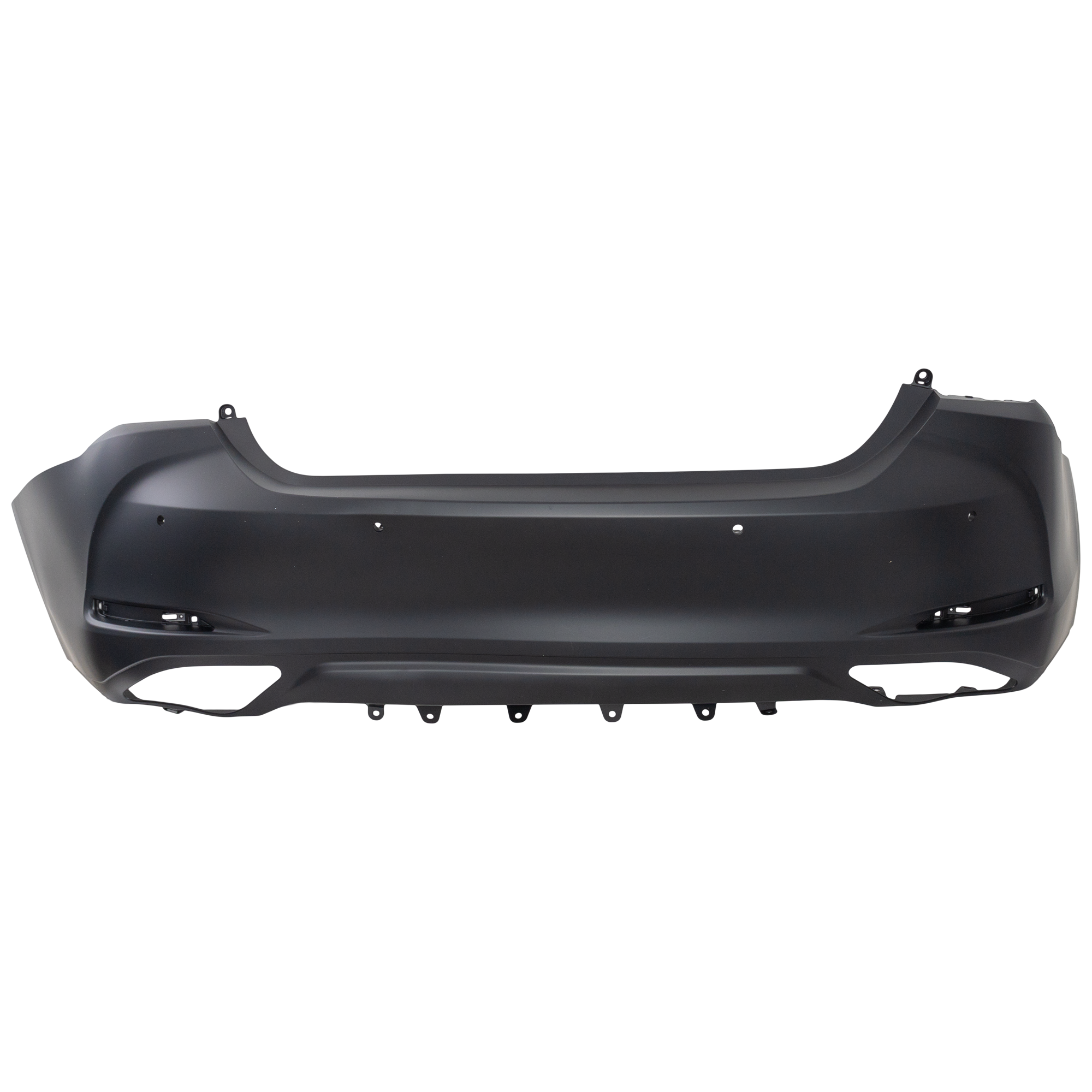 AM ES350-19-21 REAR BUMPER COVER Primed Japan Built Vehicle Manual Luggage Lid w PDC Sensor Holes w o F Sport Pkg SKU RL76010045P Partslink LX1100214 OEM 5215933968