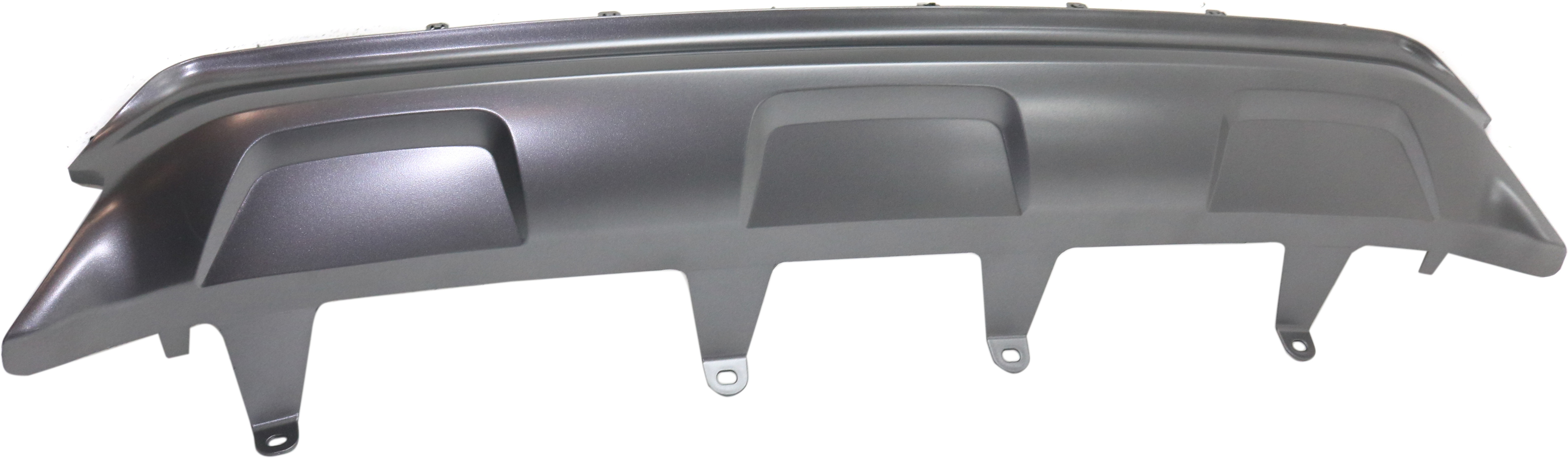 AM RX350-16-19 REAR LOWER VALANCE Center Textured w o F Sport Package w o Towing Package CAPA SKU RL76430001Q Partslink LX1195104C OEM 521080E010