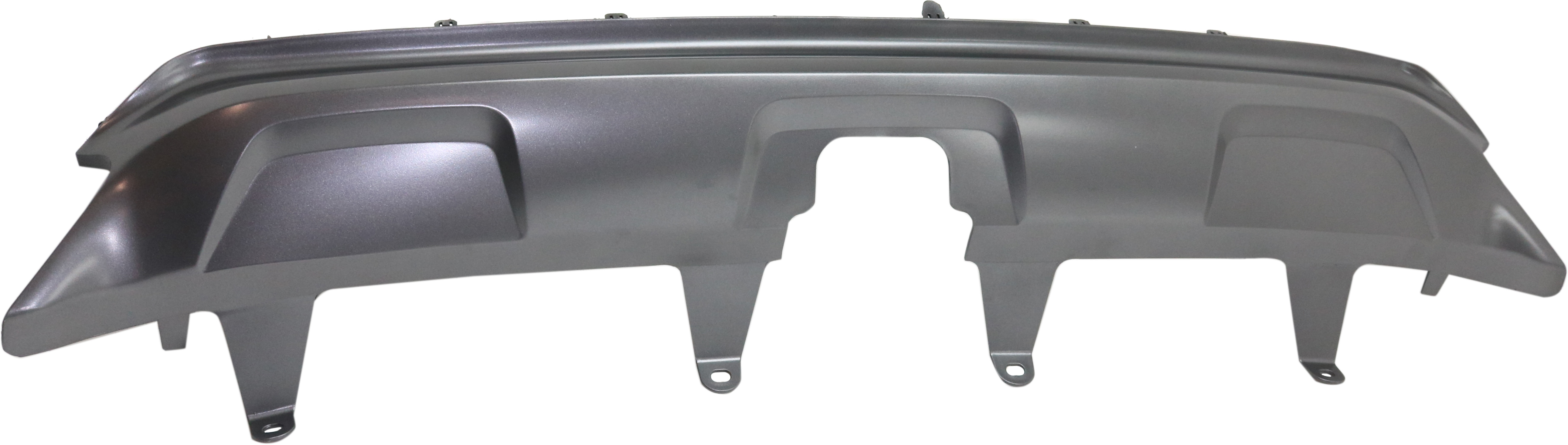 AM RX350-16-19 REAR LOWER VALANCE Center Textured w o F Sport Package w Towing Package CAPA SKU RL76430002Q Partslink LX1195107C OEM 521080E020