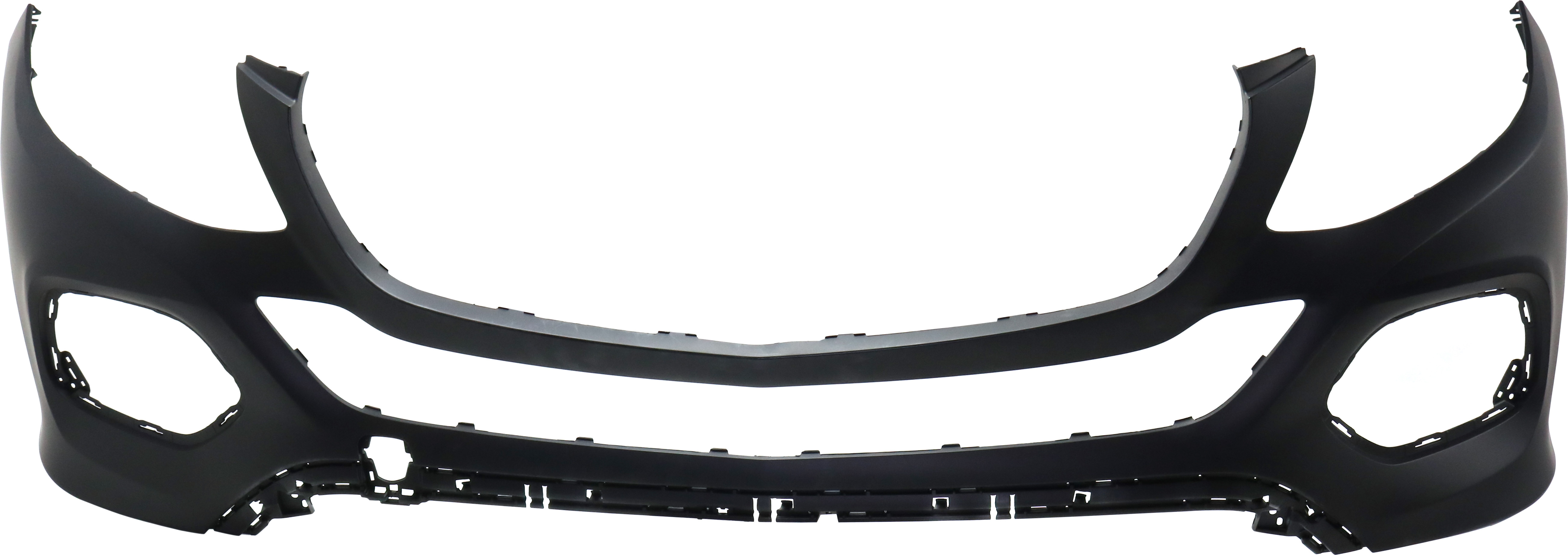 AM GLE CLASS 16-19 FRONT BUMPER COVER Primed w o AMG Styling Pkg w o Active Park Assist Sensor Holes CAPA SKU RM01030024PQ Partslink MB1000495C OEM 1668859125649999-1668859125999