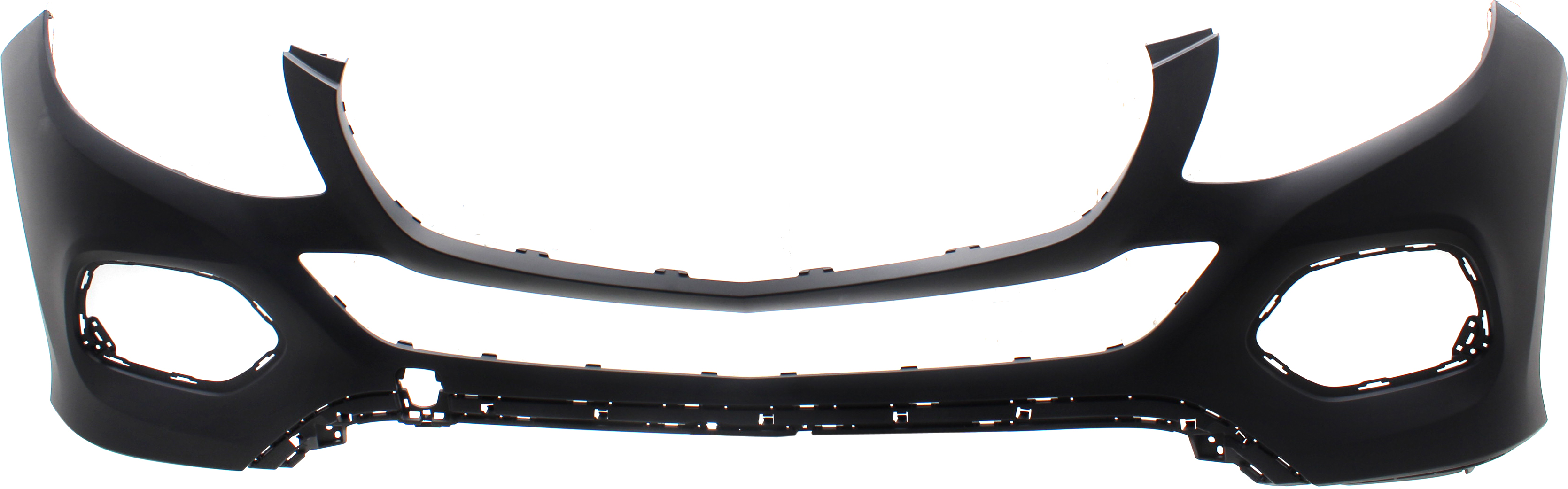 AM GLE CLASS 16-19 FRONT BUMPER COVER Primed w o AMG Styling Pkg w o Active Park Assist Sensor Holes SKU RM01030024P Partslink MB1000495 OEM 1668859125649999-1668859125999
