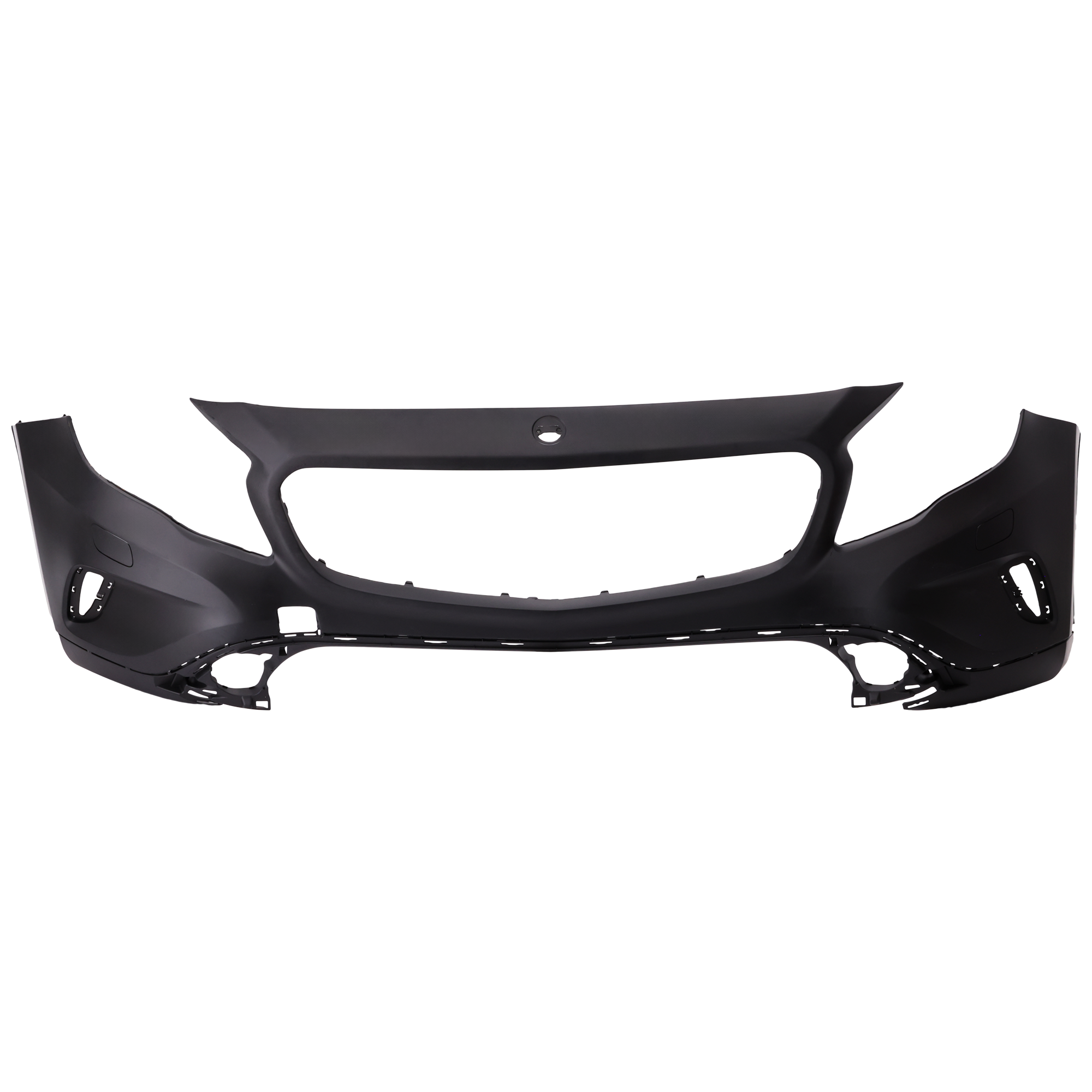 AM GLA250-15-17 FRONT BUMPER COVER Primed w o AMG Pkg w HLW Holes w o IPAS Holes SKU RM01030025P Partslink MB1000542 OEM 15688008409999