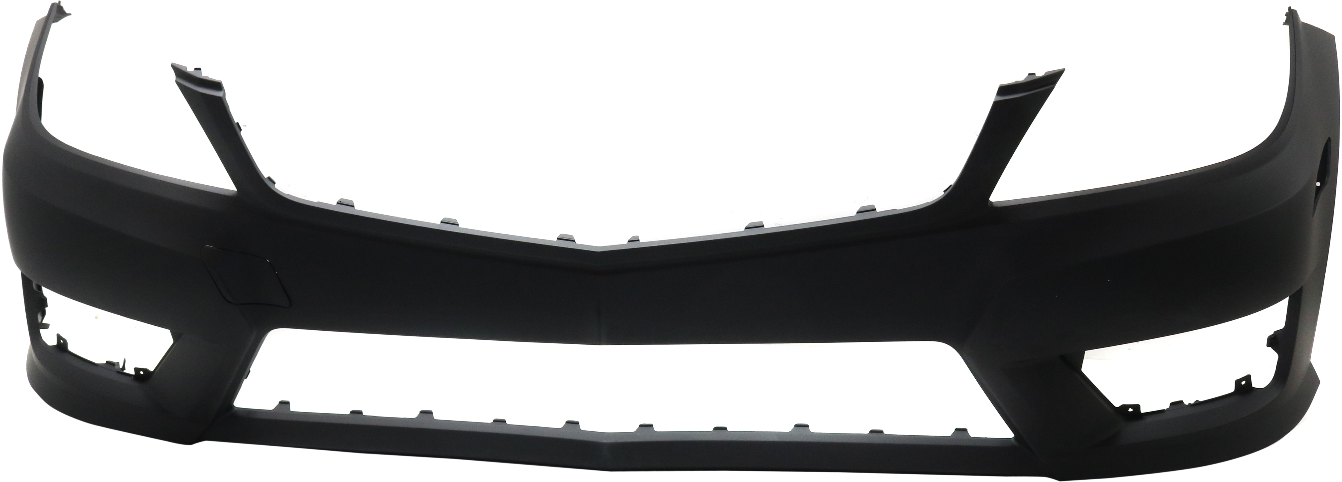 AM C CLASS 12-15 FRONT BUMPER COVER Primed Exc. C63 AMG Model Coupe 12-14 Sedan w AMG Styling Pkg w o HLW and Parktronic Holes w Side Marker Light Holes SKU RM01030029P OEM 204880784764999 PFM