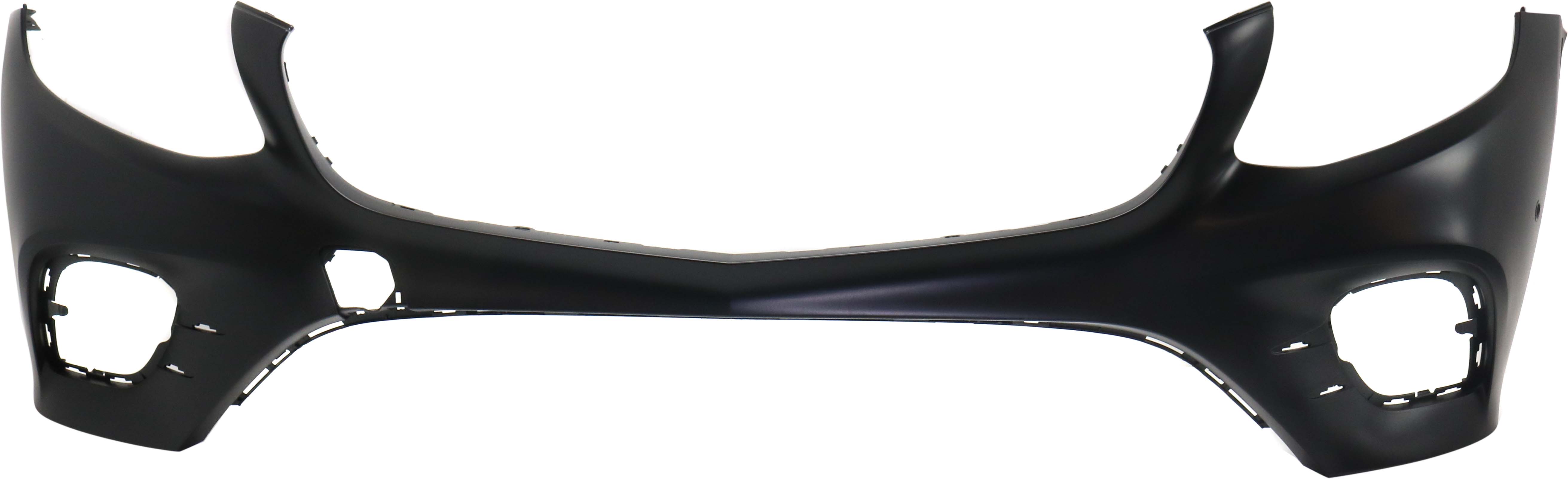 AM GLC300 GLC43 AMG 16-19 FRONT BUMPER COVER Upper Primed w AMG Pkg and Active Park Assist Sensor Holes CAPA SKU RM01030035PQ Partslink MB1000548C OEM 25388533009999