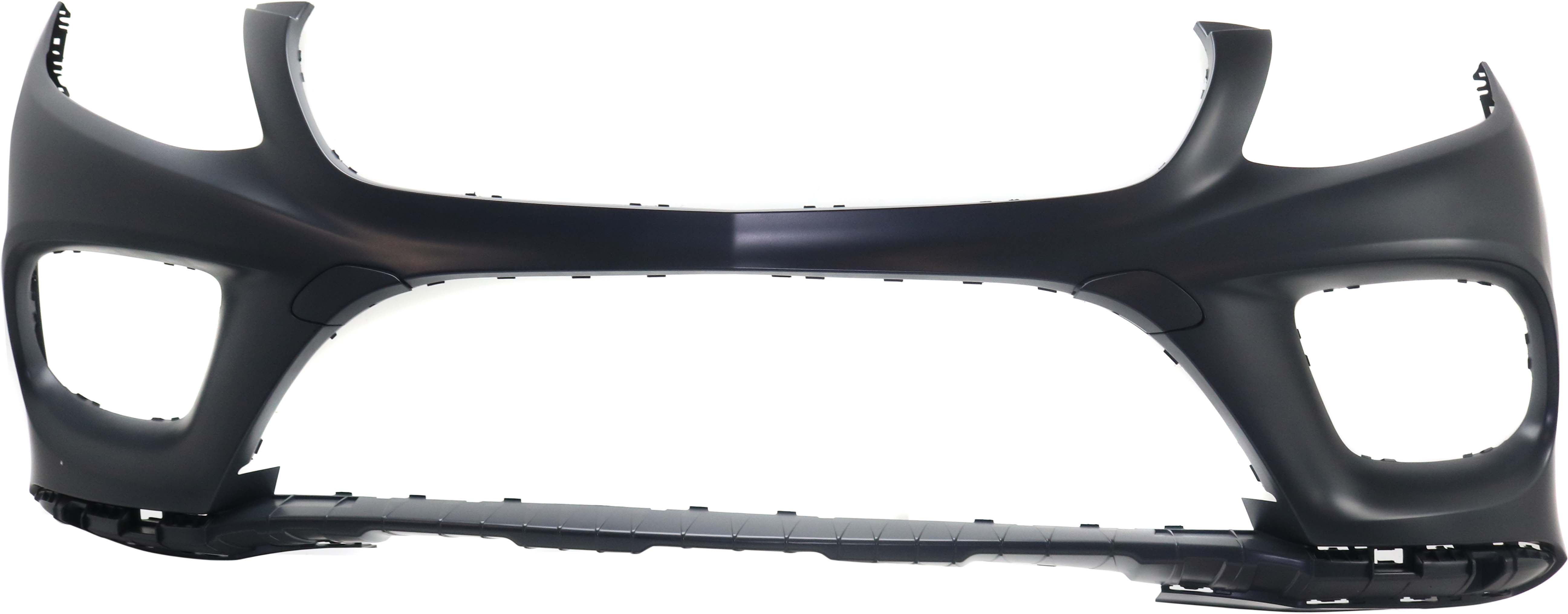 AM GLE CLASS 16-19 FRONT BUMPER COVER Primed Exc. GLE63 Models w AMG Styling Pkg w Active Park Assist Sensor Holes CAPA SKU RM01030044PQ Partslink MB1000498C OEM 16688516389999