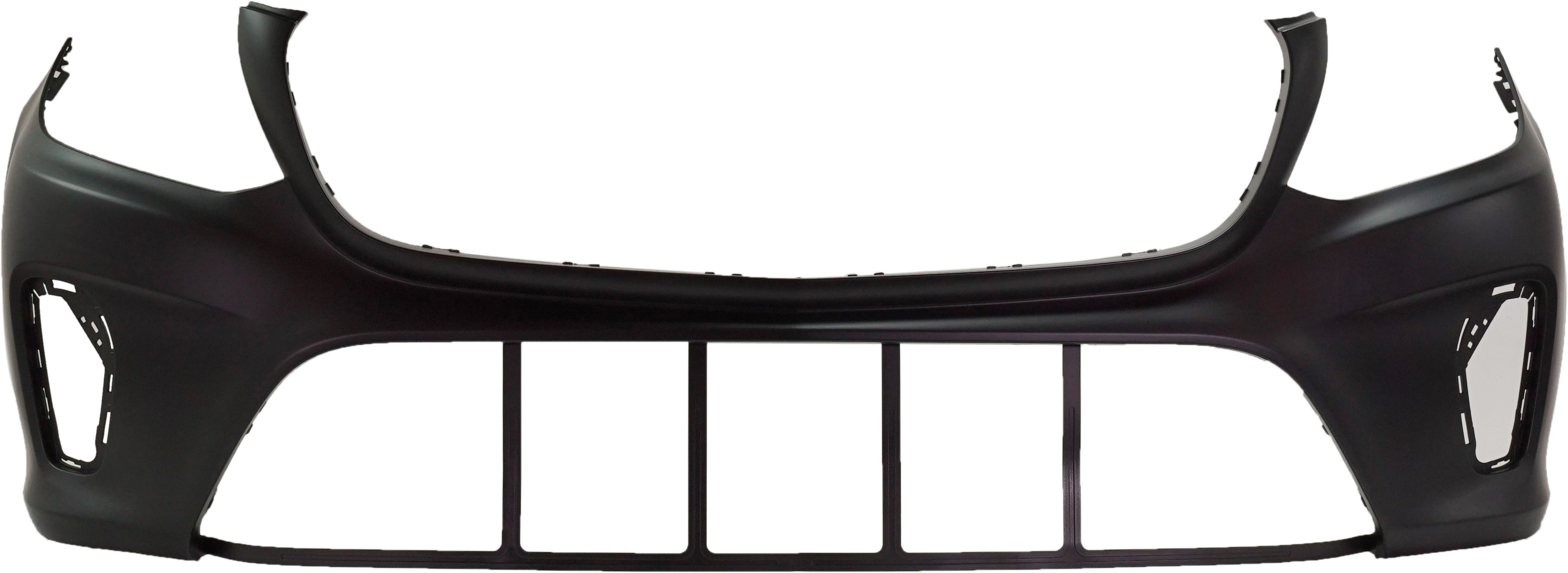 AM GLS450-17-19 FRONT BUMPER COVER Upper Primed w o Sport Pkg w o Active Park Assist Sensor Holes SKU RM01030051P Partslink MB1000527 OEM 16688517389999