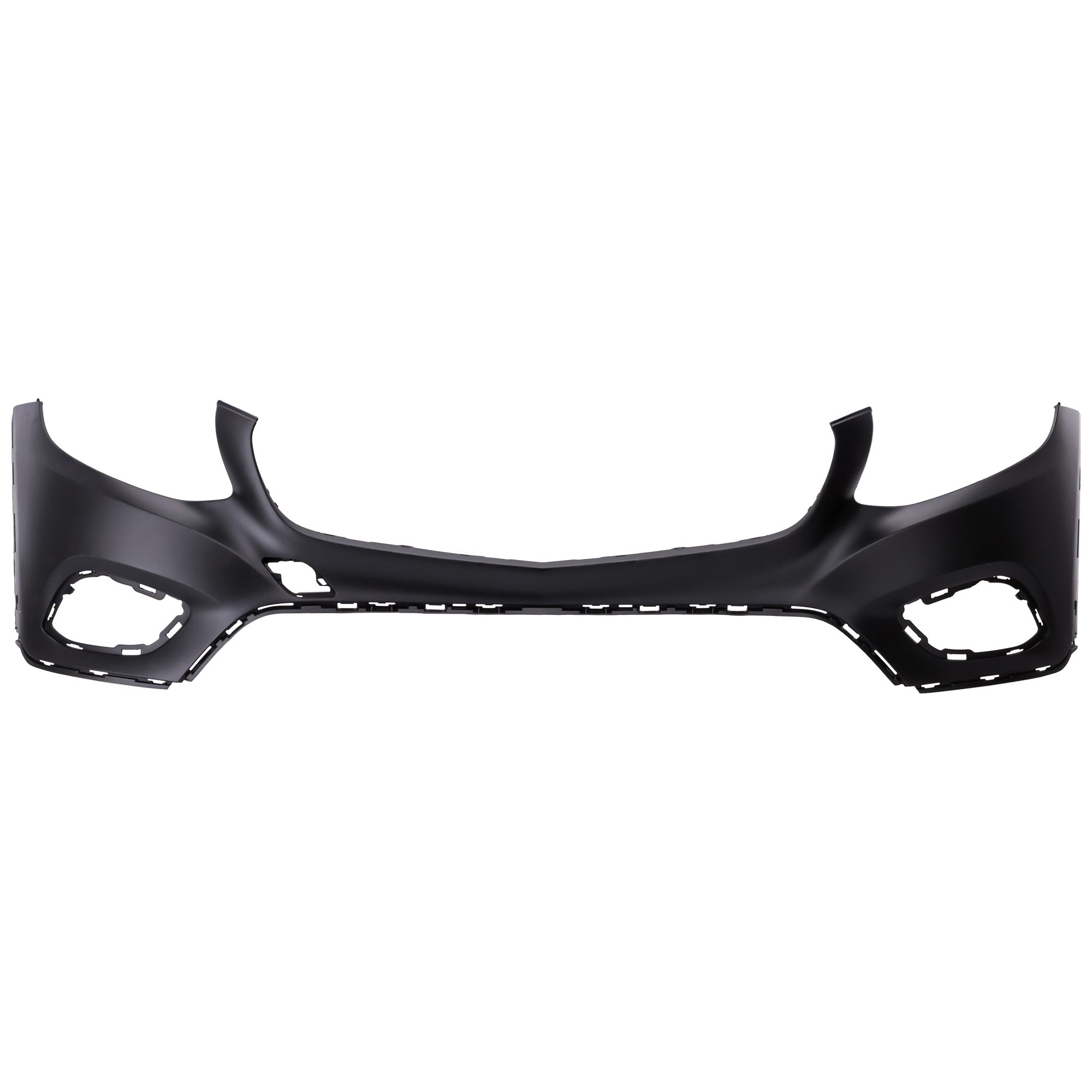 AM GLC300-16-19 FRONT BUMPER COVER Upper Primed w o AMG Package and Active Park Assist Sensor Holes CAPA SKU RM01030053PQ Partslink MB1000524C OEM 25388503259999