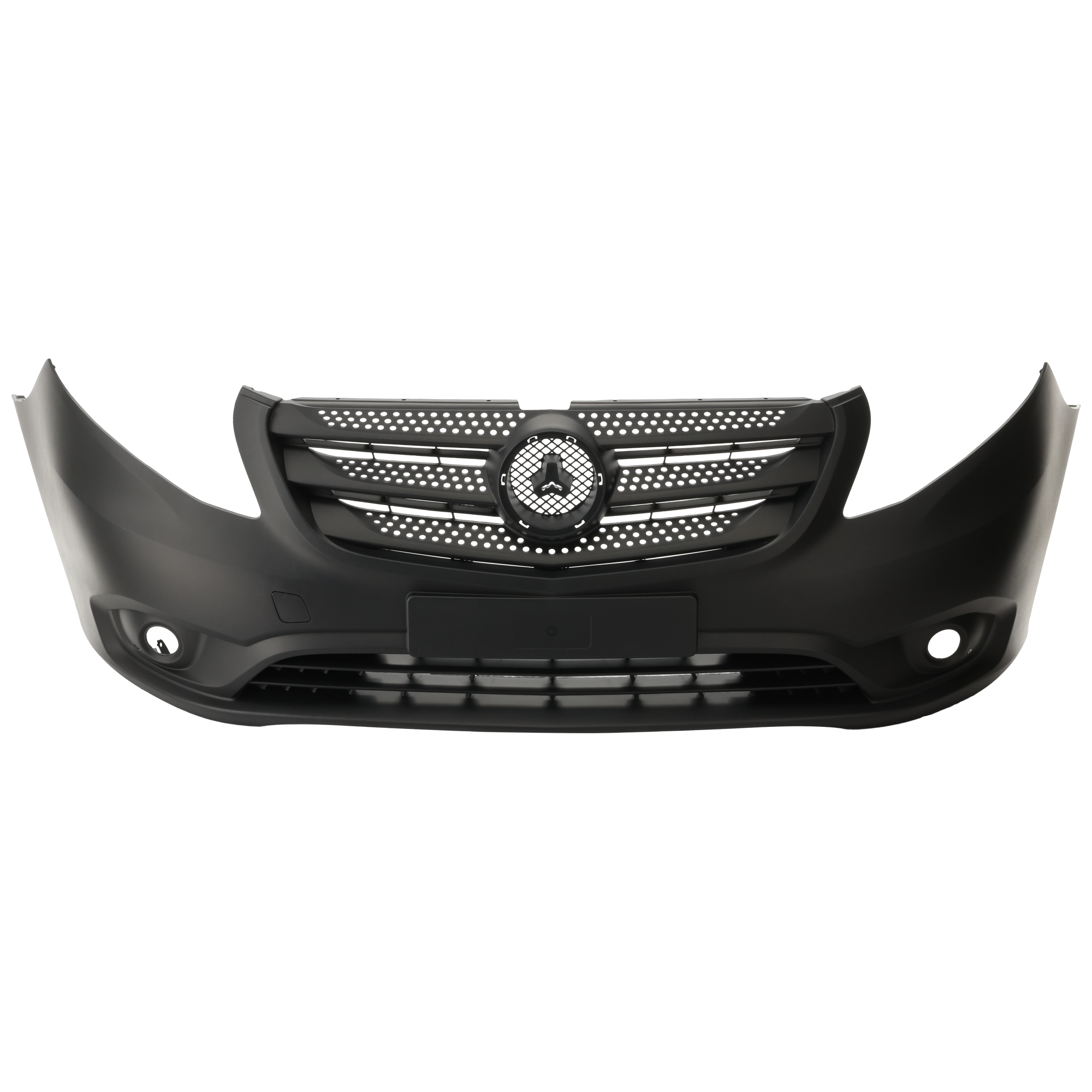 AM METRIS 16-23 FRONT BUMPER COVER Primed w o Active Park Assist Sensor Holes w Fog Light Holes SKU RM01030061 Partslink MB1000503 OEM 44788596259B51