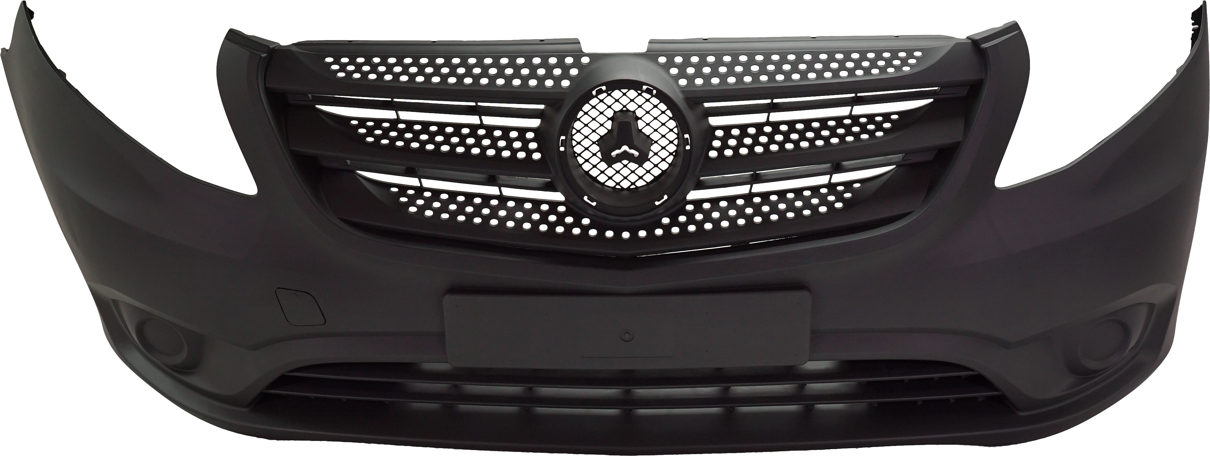 AM METRIS 16-23 FRONT BUMPER COVER Textured w o Active Park Assist Sensor and Fog Light Holes SKU RM01030064 Partslink MB1000502 OEM 44788504259B51