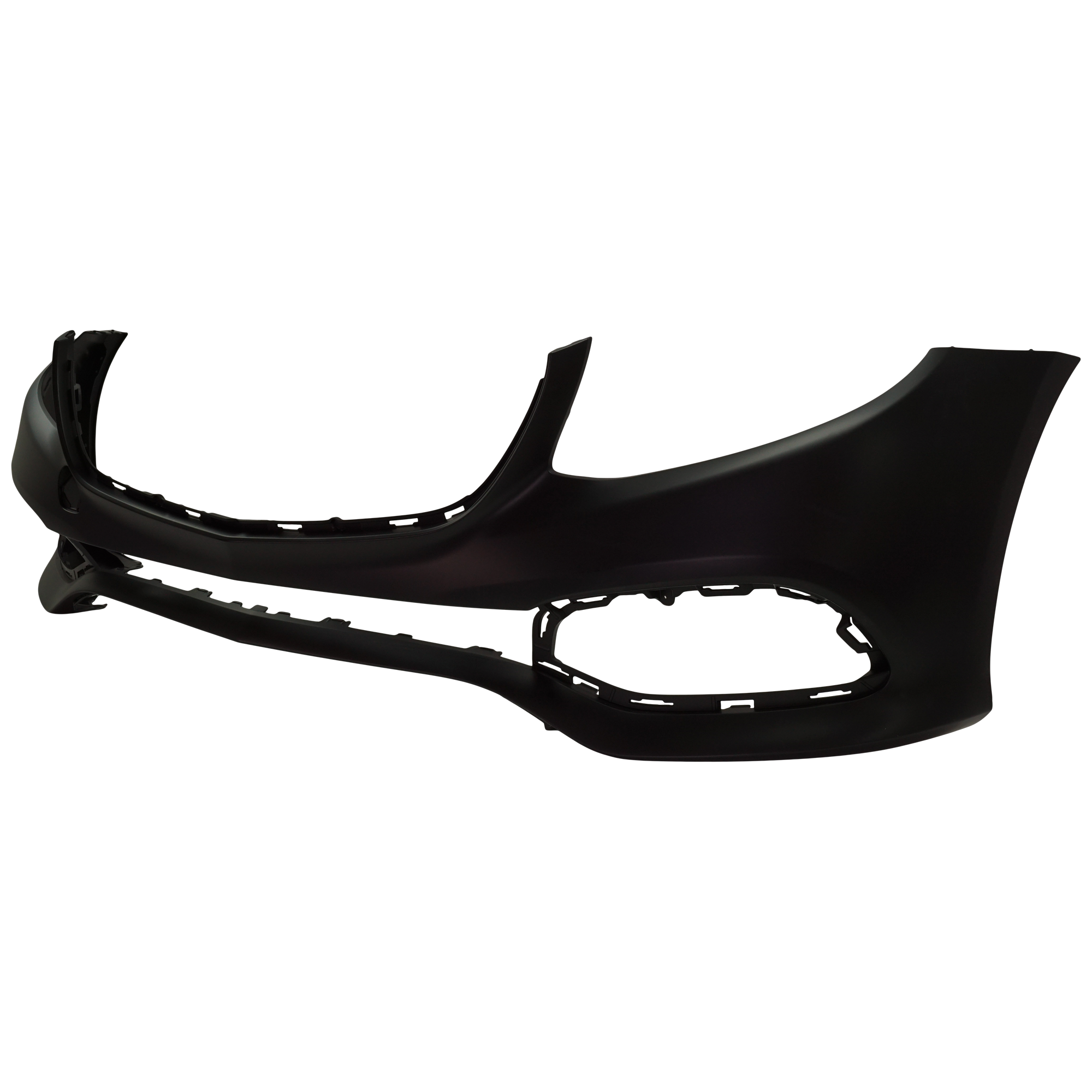 AM E CLASS 17-20 FRONT BUMPER COVER Primed w Luxury Pkg w o Active Park Assist Sensor Holes Sdn Wgn CAPA SKU RM01030065PQ Partslink MB1000559C OEM 21388500389999