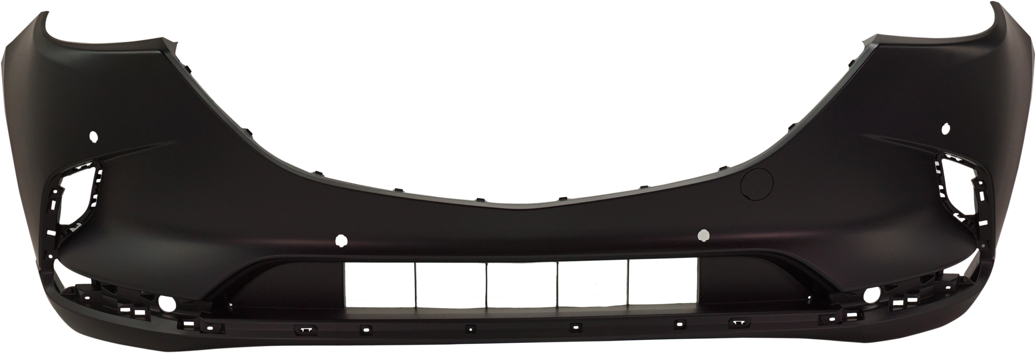 AM CX 9-18-23 FRONT BUMPER COVER Primed w Parking Aid Sensor Holes SKU RM01030067P Partslink MA1000251 OEM TM5550031BBB