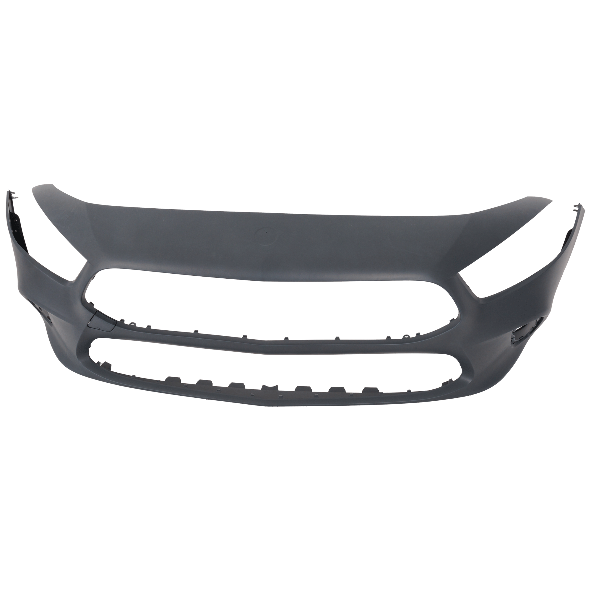 AM A220-19-22 FRONT BUMPER COVER Primed w o AMG Package w Active Park Assist Sensor Holes w o Camera Hole SKU RM01030073P Partslink MB1000597 OEM 17788042009999