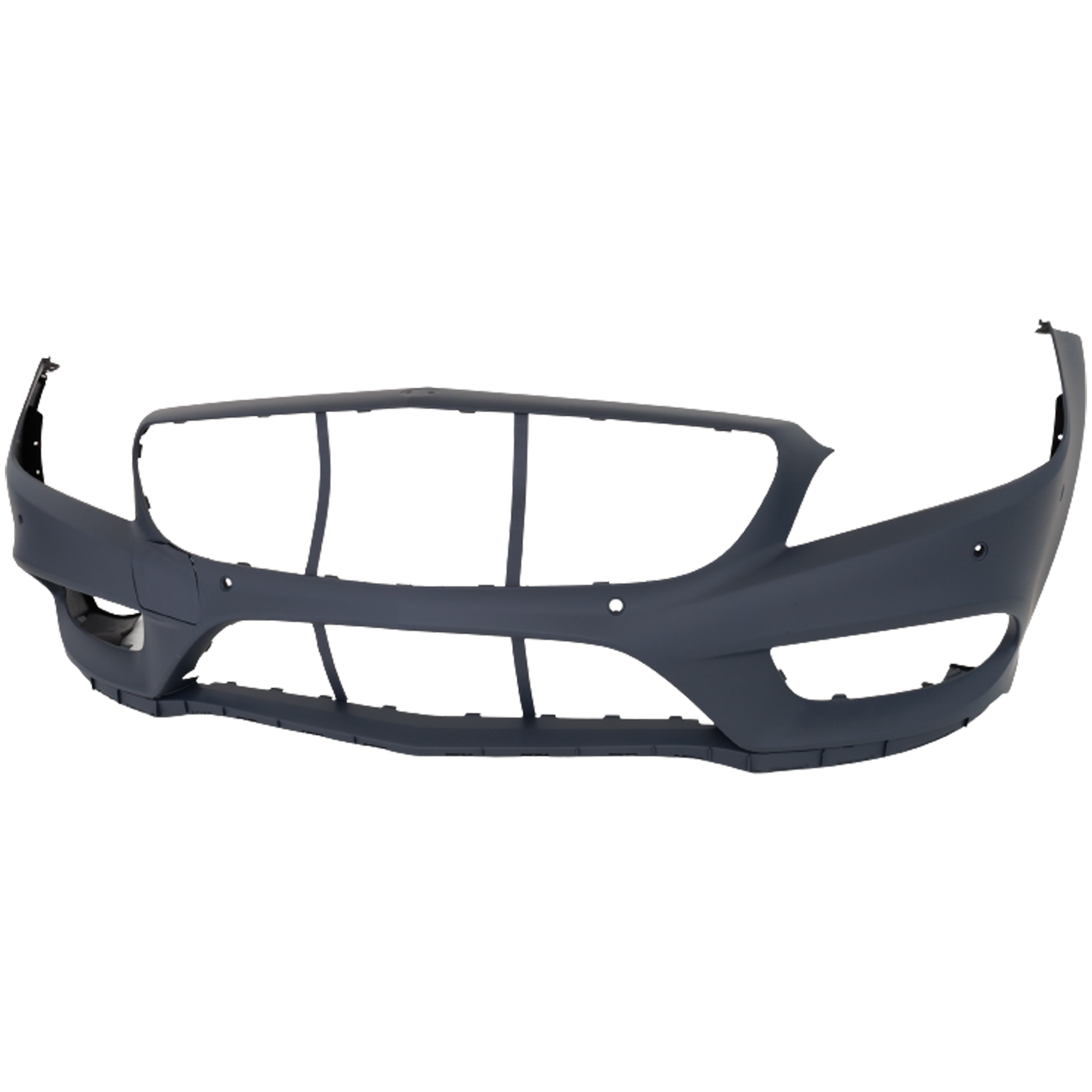 AM CLS400 CLS550-15-18 FRONT BUMPER COVER Primed w Parktronic Holes SKU RM01030077P Partslink MB1000493 OEM 21888503009999