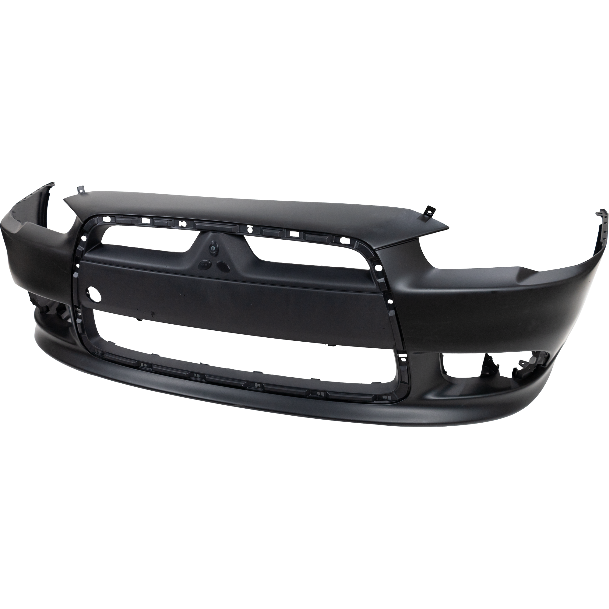AM LANCER 10-15 FRONT BUMPER COVER Primed Sportback Models CAPA SKU RM01030092PQ Partslink MI1000332C OEM 6400D868
