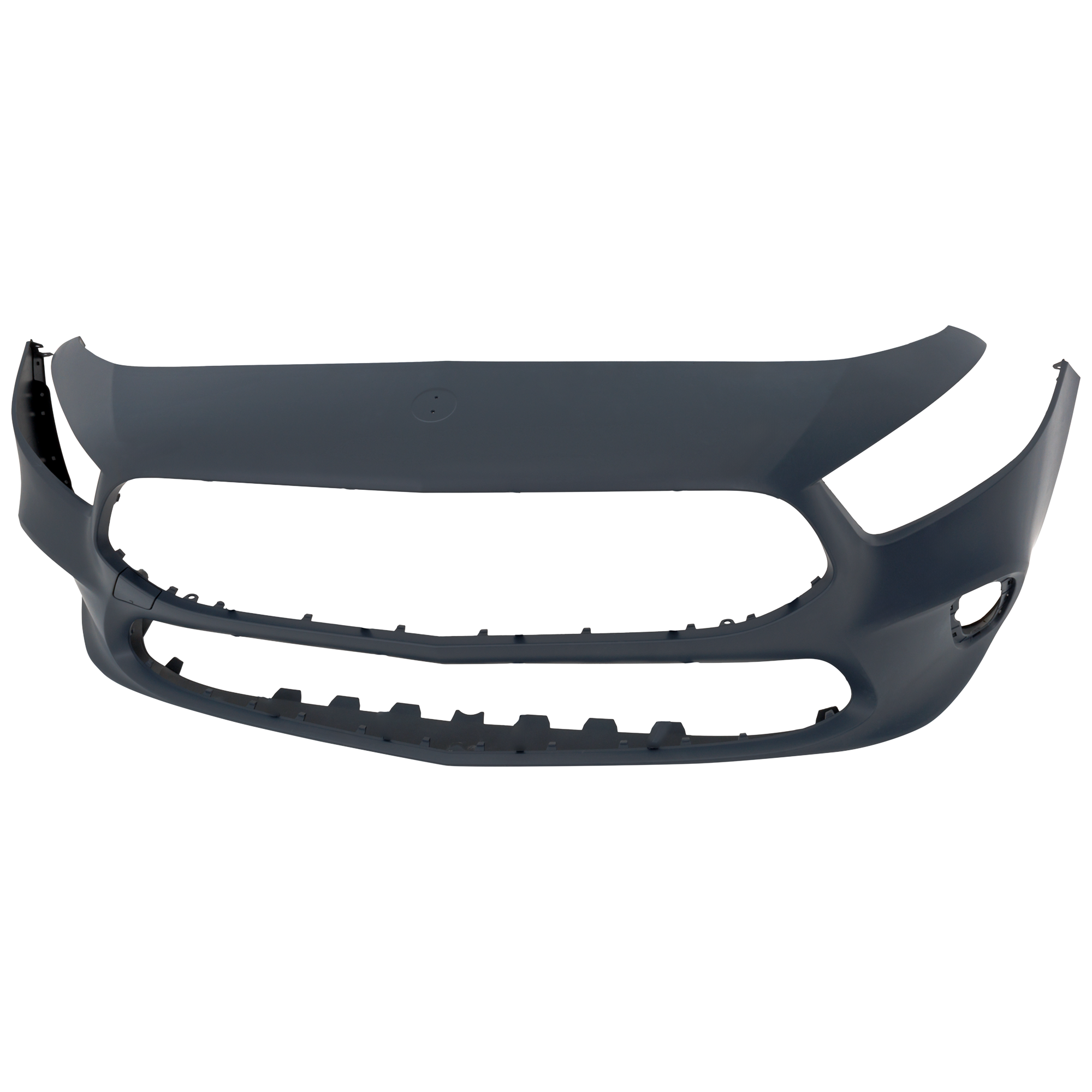 AM A SERIES 19-22 FRONT BUMPER COVER Primed w o AMG Styling Pkg Active Park Assist Sensor Holes Excludes A35 AMG Model SKU RM01030095P Partslink MB1000592 OEM 17788001009999